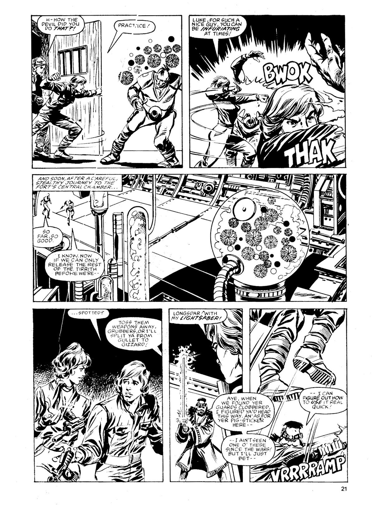 Read online Star Wars Weekly comic -  Issue #166 - 21