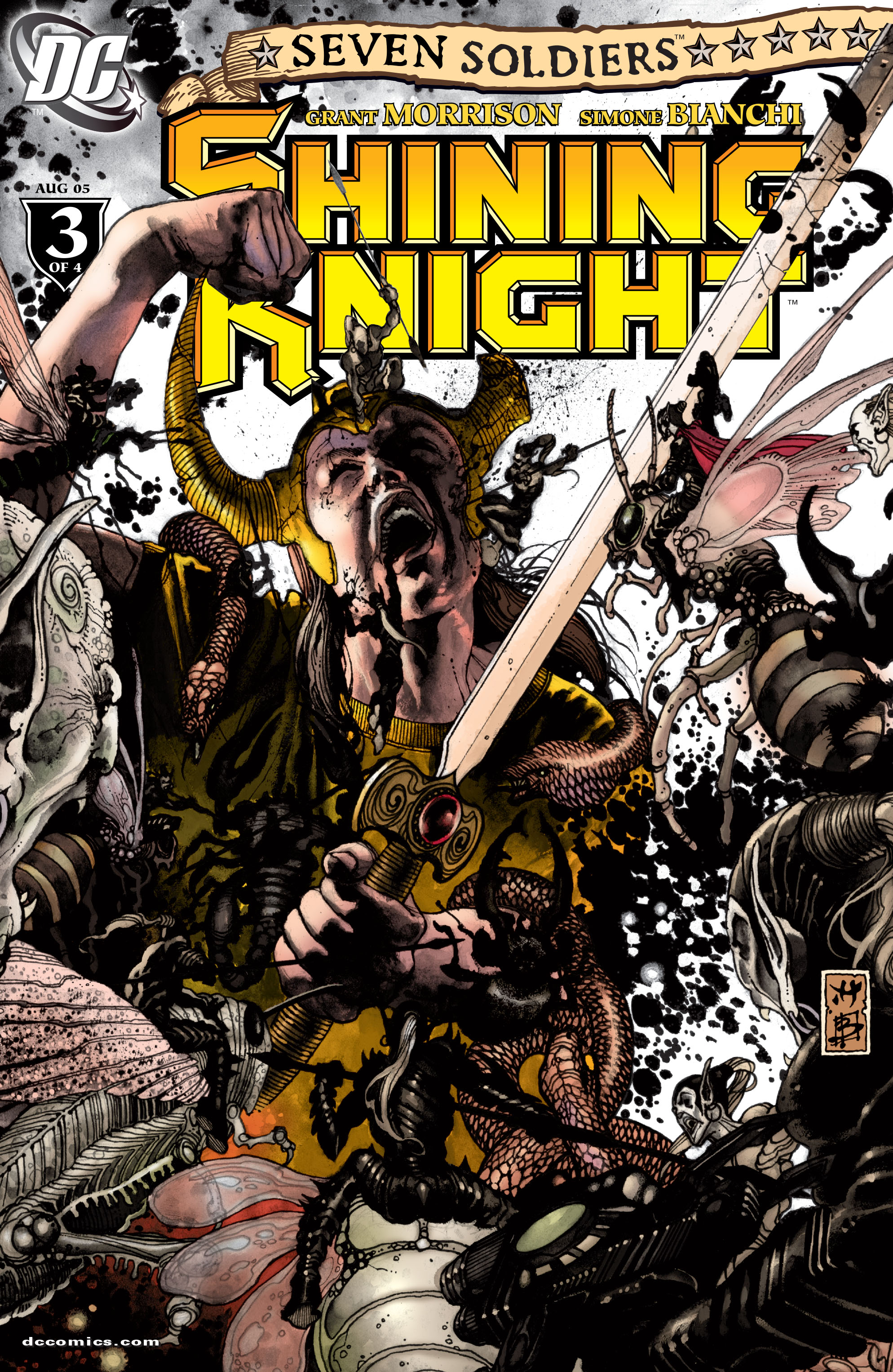 Read online Seven Soldiers: Shining Knight comic -  Issue #3 - 1