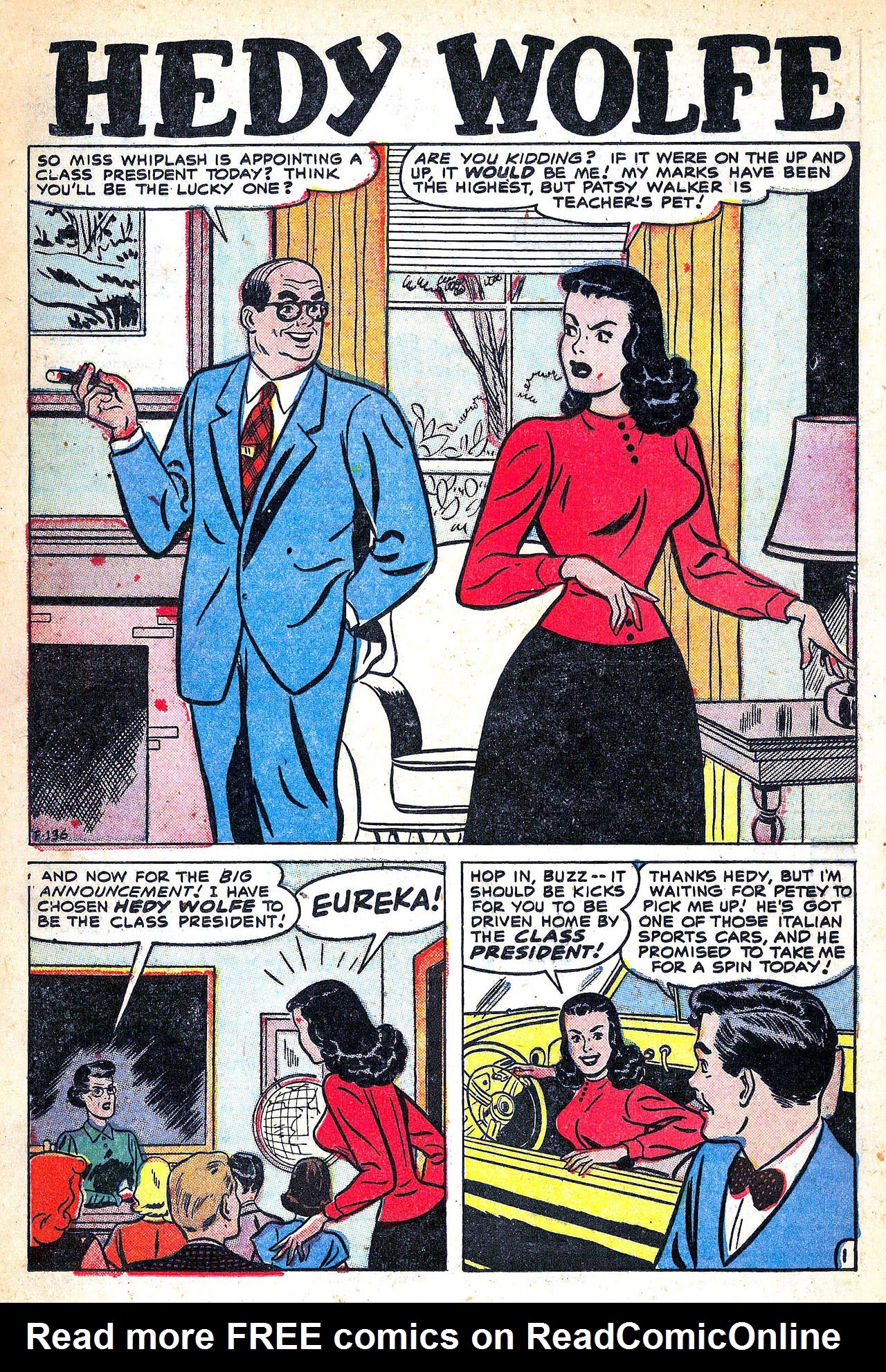 Read online Patsy and her Pals comic -  Issue #10 - 12