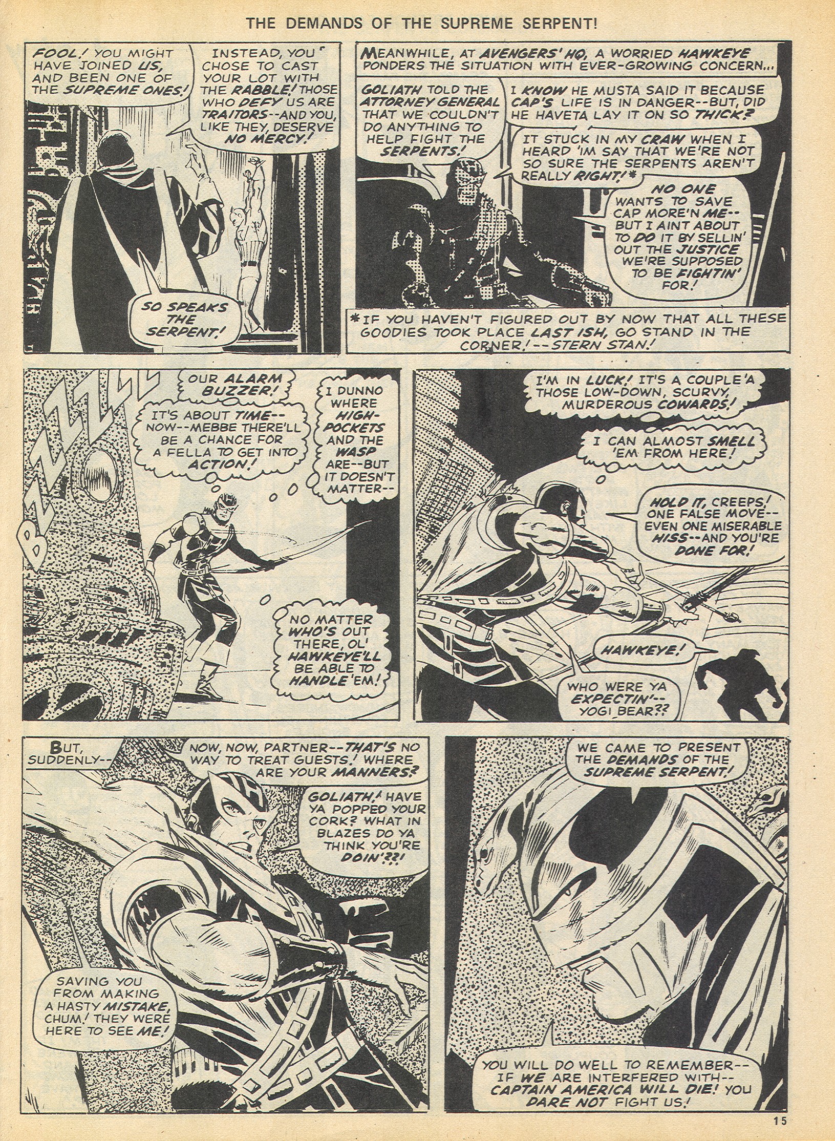 Read online The Avengers (1973) comic -  Issue #32 - 15