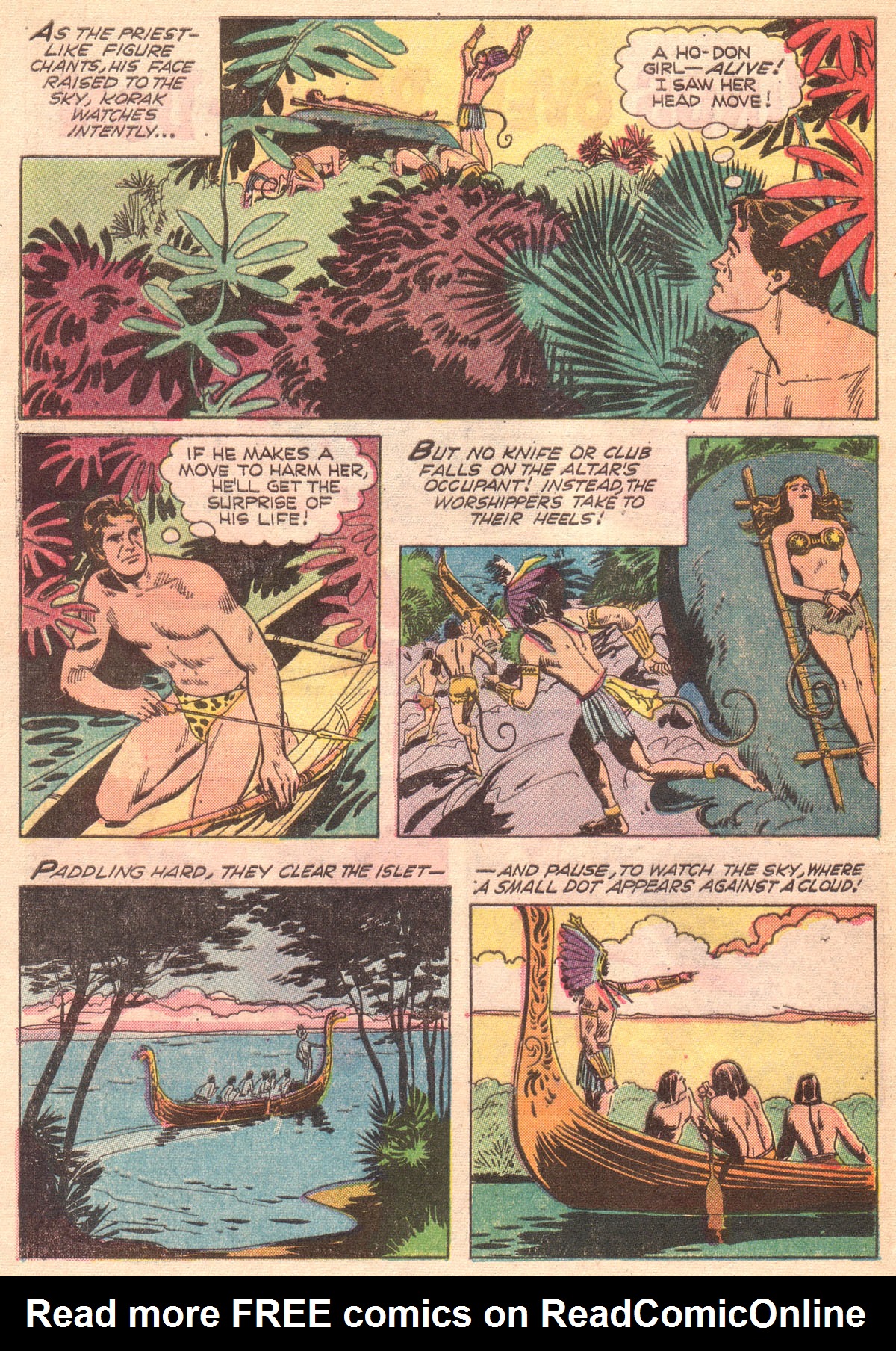 Read online Korak, Son of Tarzan (1964) comic -  Issue #26 - 4