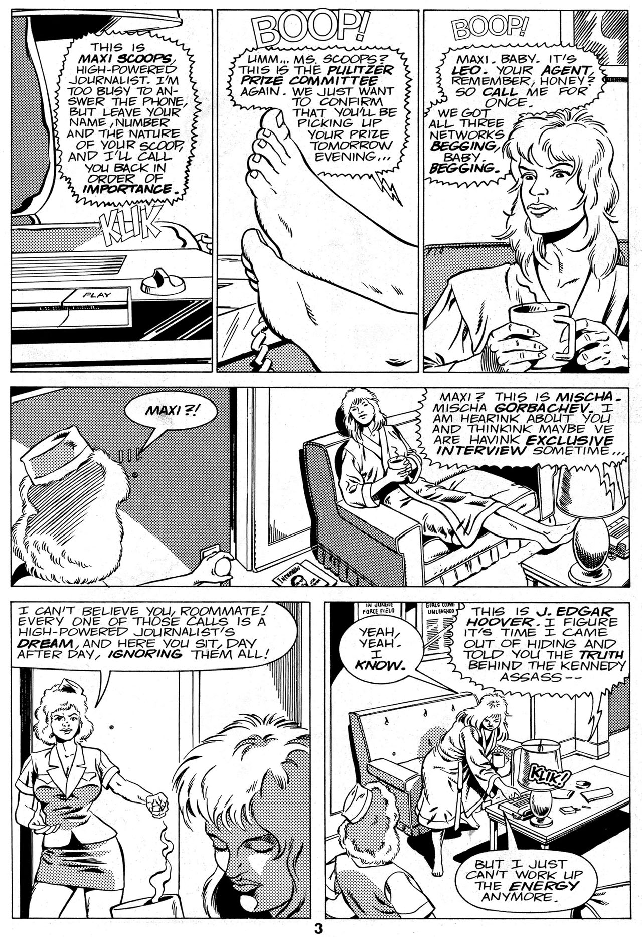 Read online The Trouble With Girls (1989) comic -  Issue #23 - 5