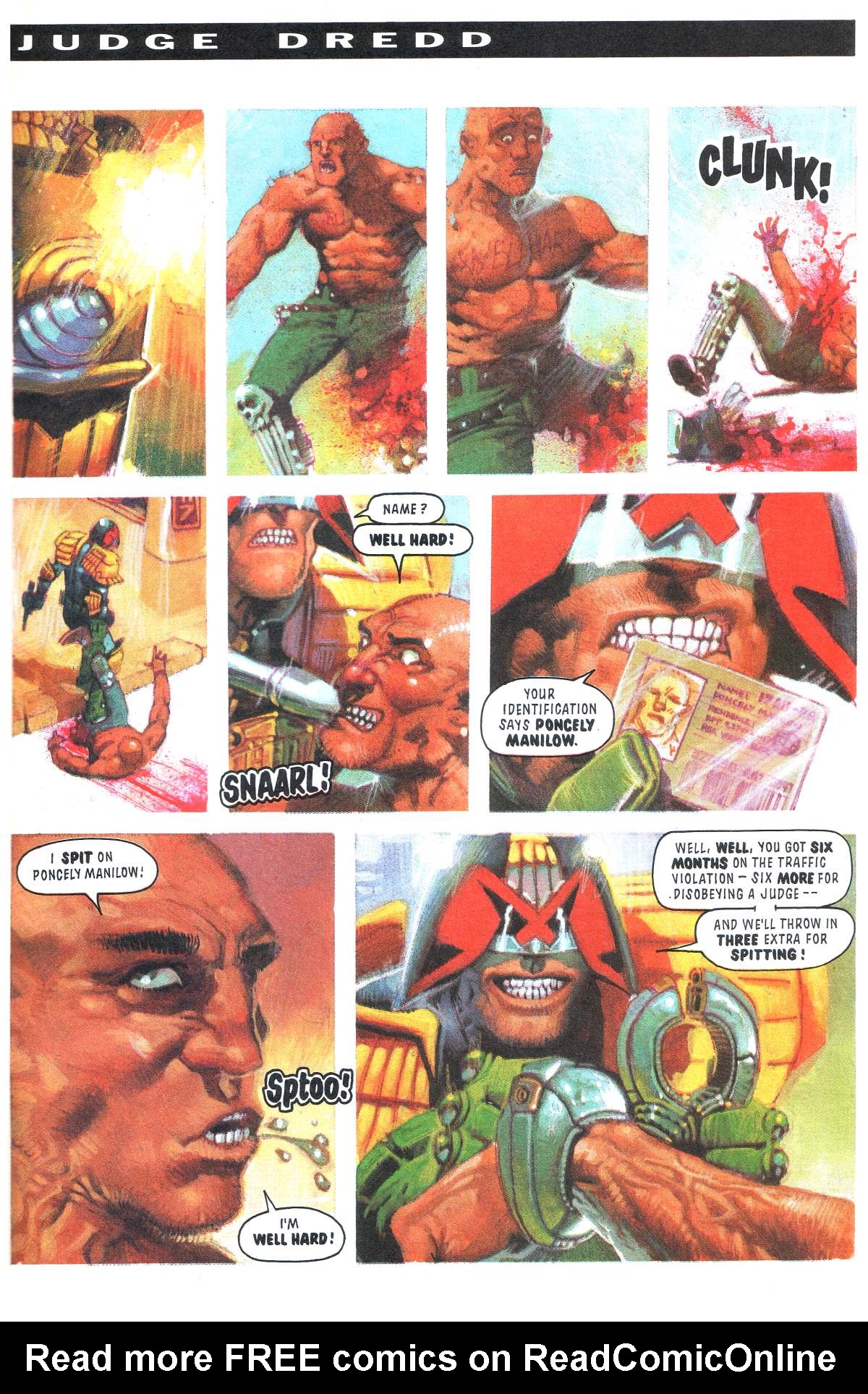 Read online Judge Dredd: The Megazine comic -  Issue #18 - 45