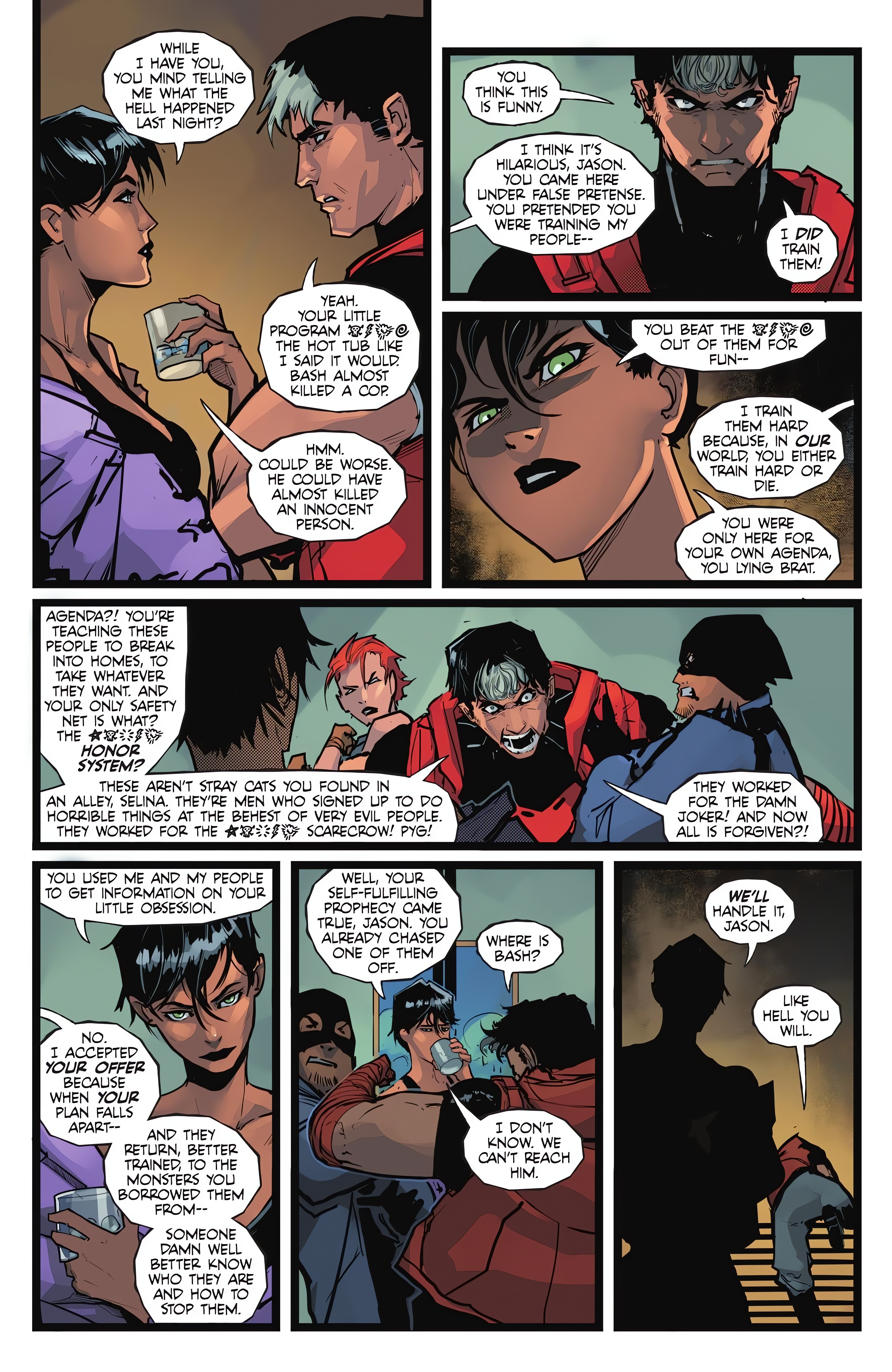 Read online Batman/Catwoman: The Gotham War: Red Hood comic -  Issue #1 - 22