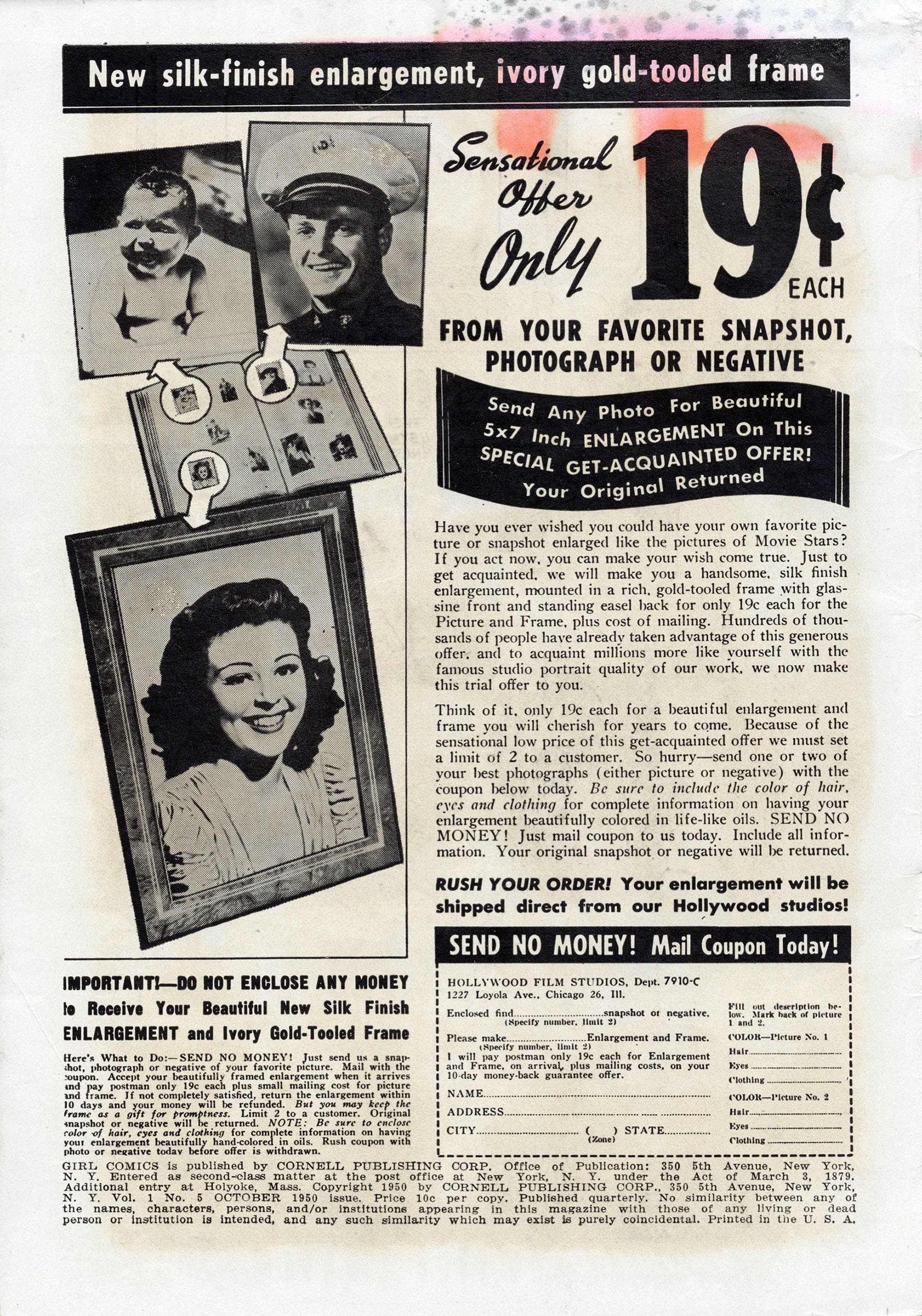 Read online Girl Comics (1949) comic -  Issue #5 - 2