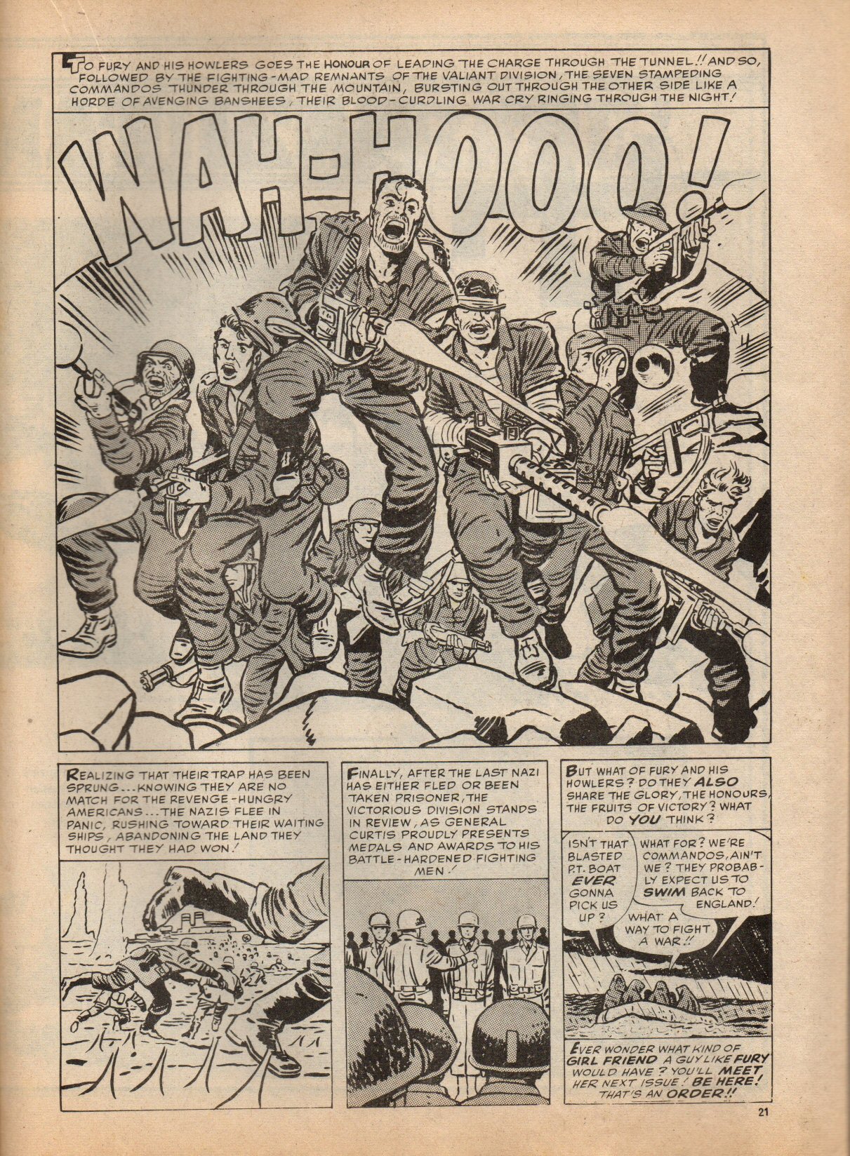 Read online Fury (1977) comic -  Issue #4 - 21