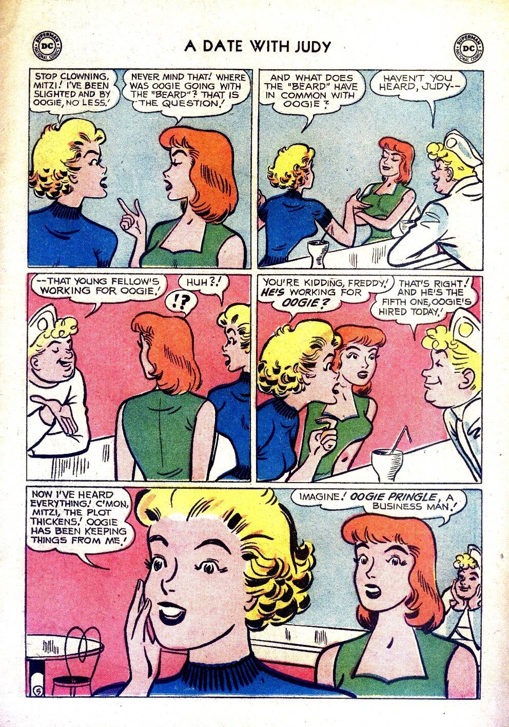 Read online A Date with Judy comic -  Issue #73 - 31