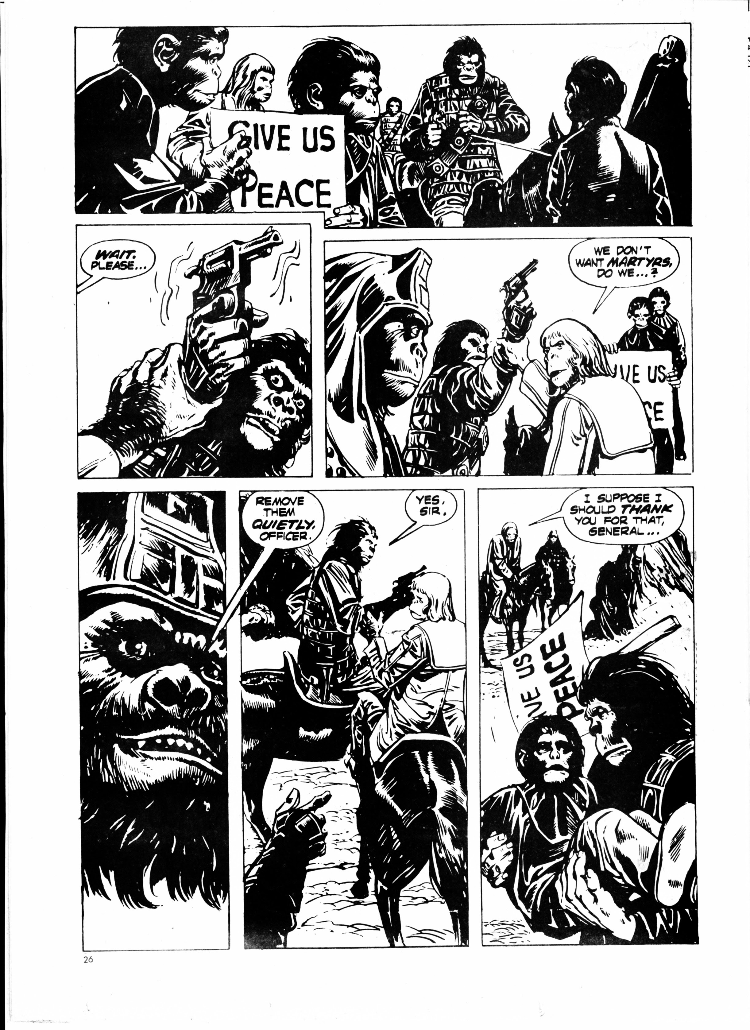 Read online Planet of the Apes (1974) comic -  Issue #121 - 26