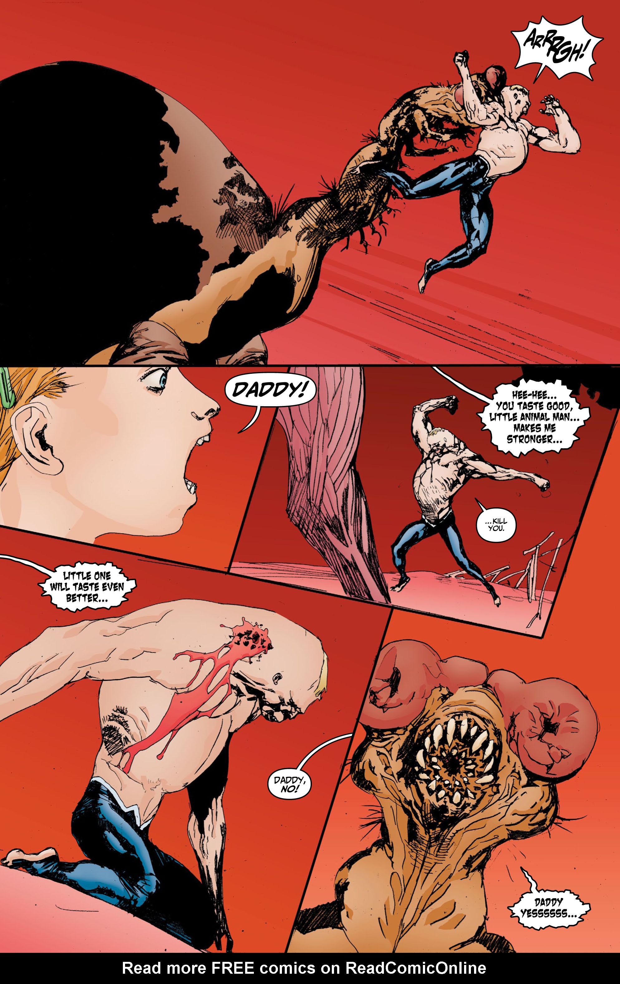 Read online Animal Man: The Hunt comic -  Issue # TPB - 64