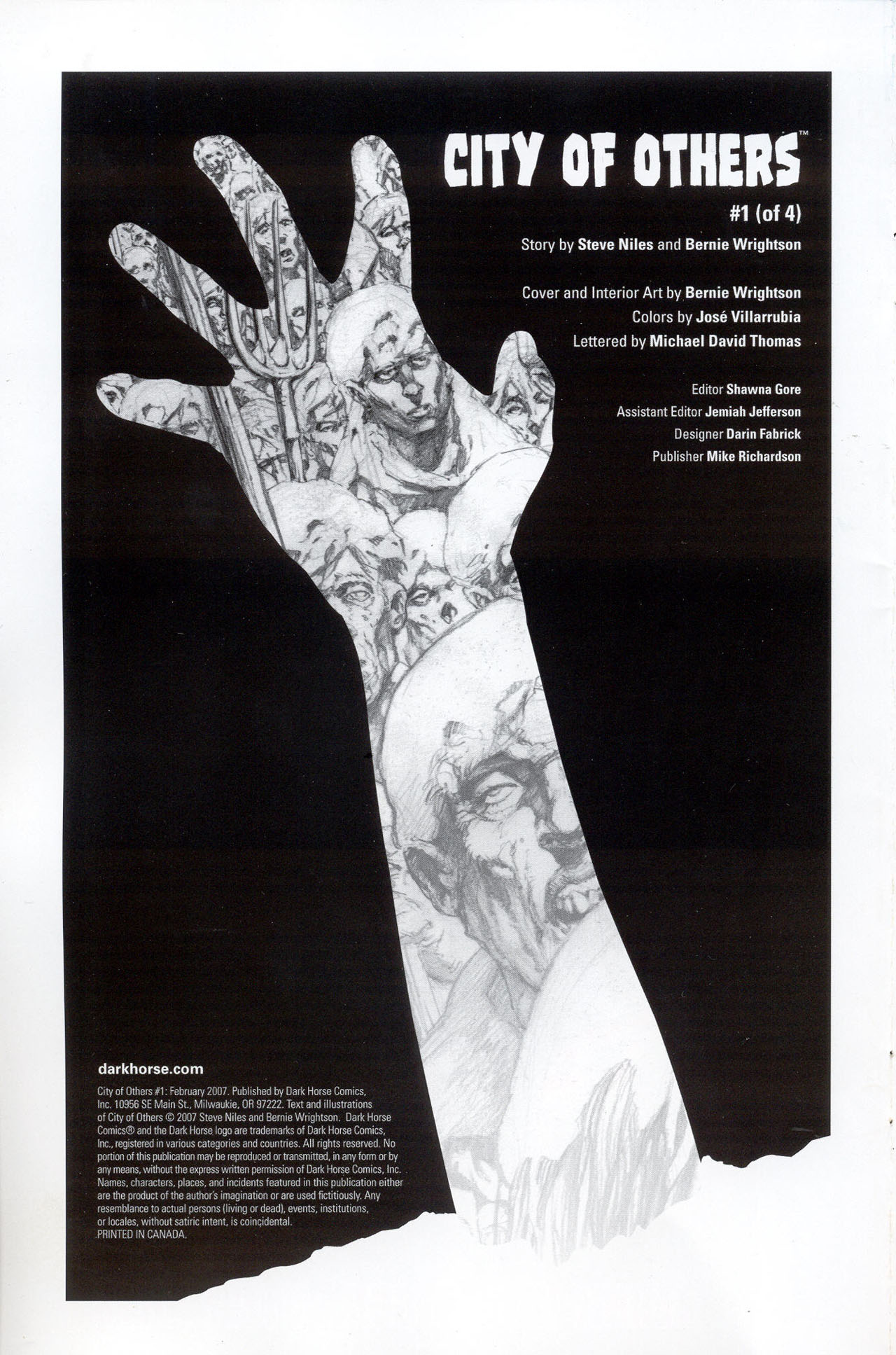 Read online City of Others comic -  Issue #1 - 2