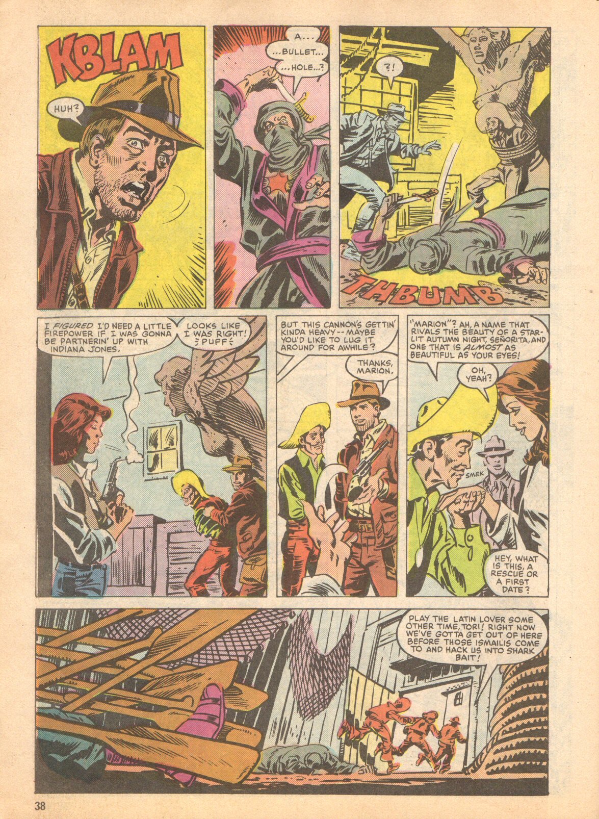 Read online Indiana Jones comic -  Issue #9 - 38