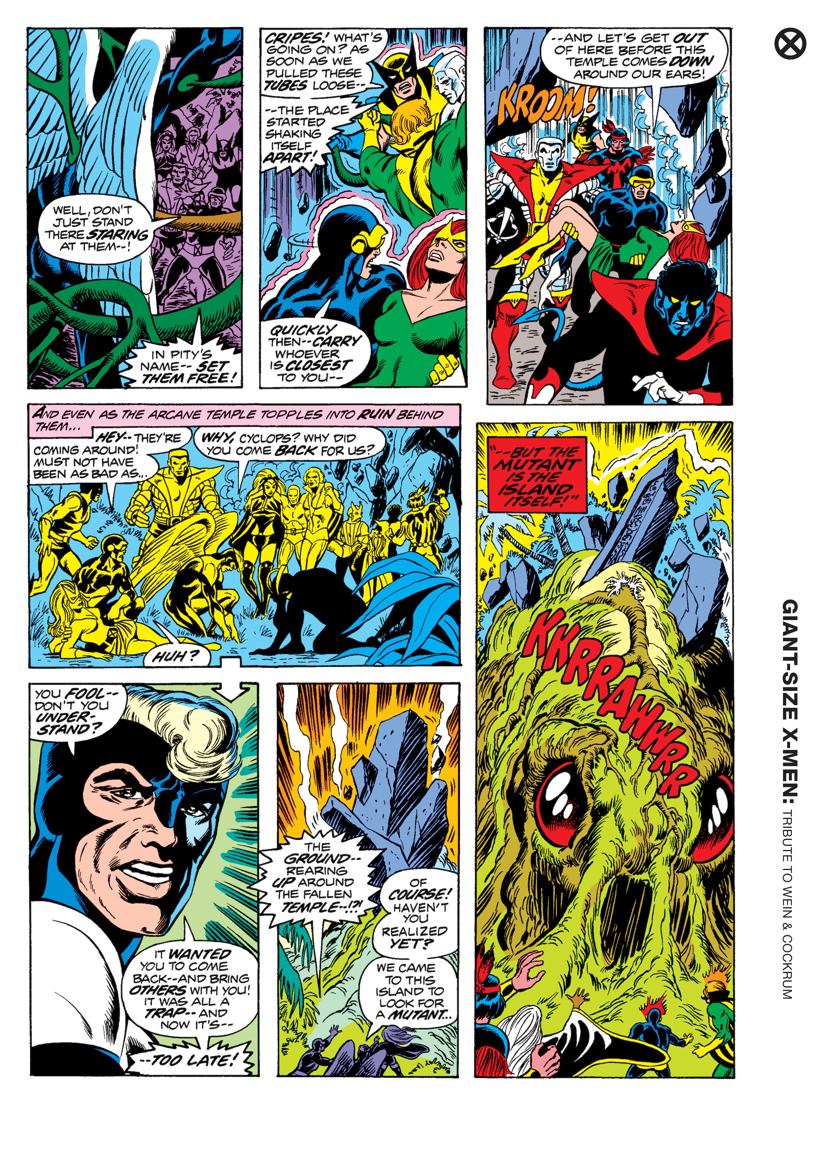 Read online Giant-Size X-Men: Tribute To Wein & Cockrum Gallery Edition comic -  Issue # TPB (Part 1) - 70