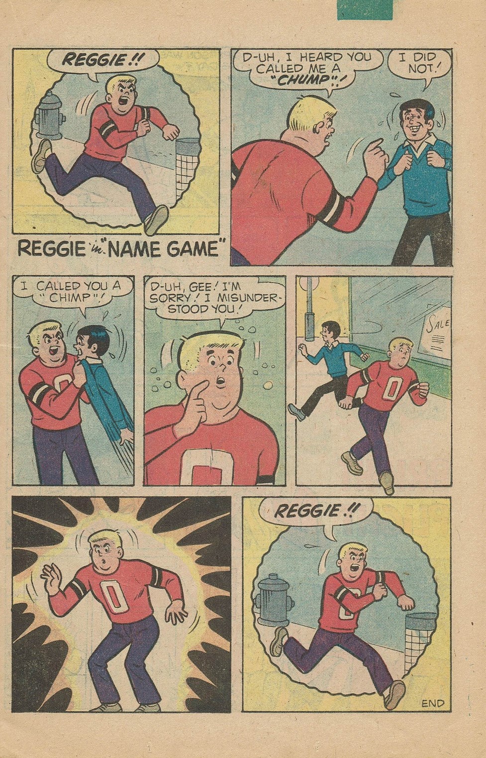 Read online Reggie's Wise Guy Jokes comic -  Issue #52 - 15