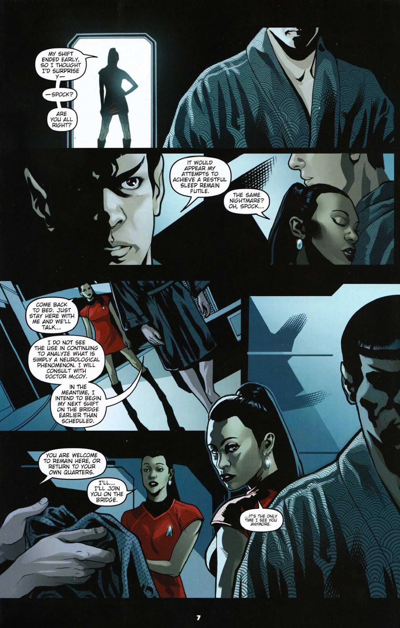 Read online Star Trek: Countdown To Darkness comic -  Issue #1 - 10