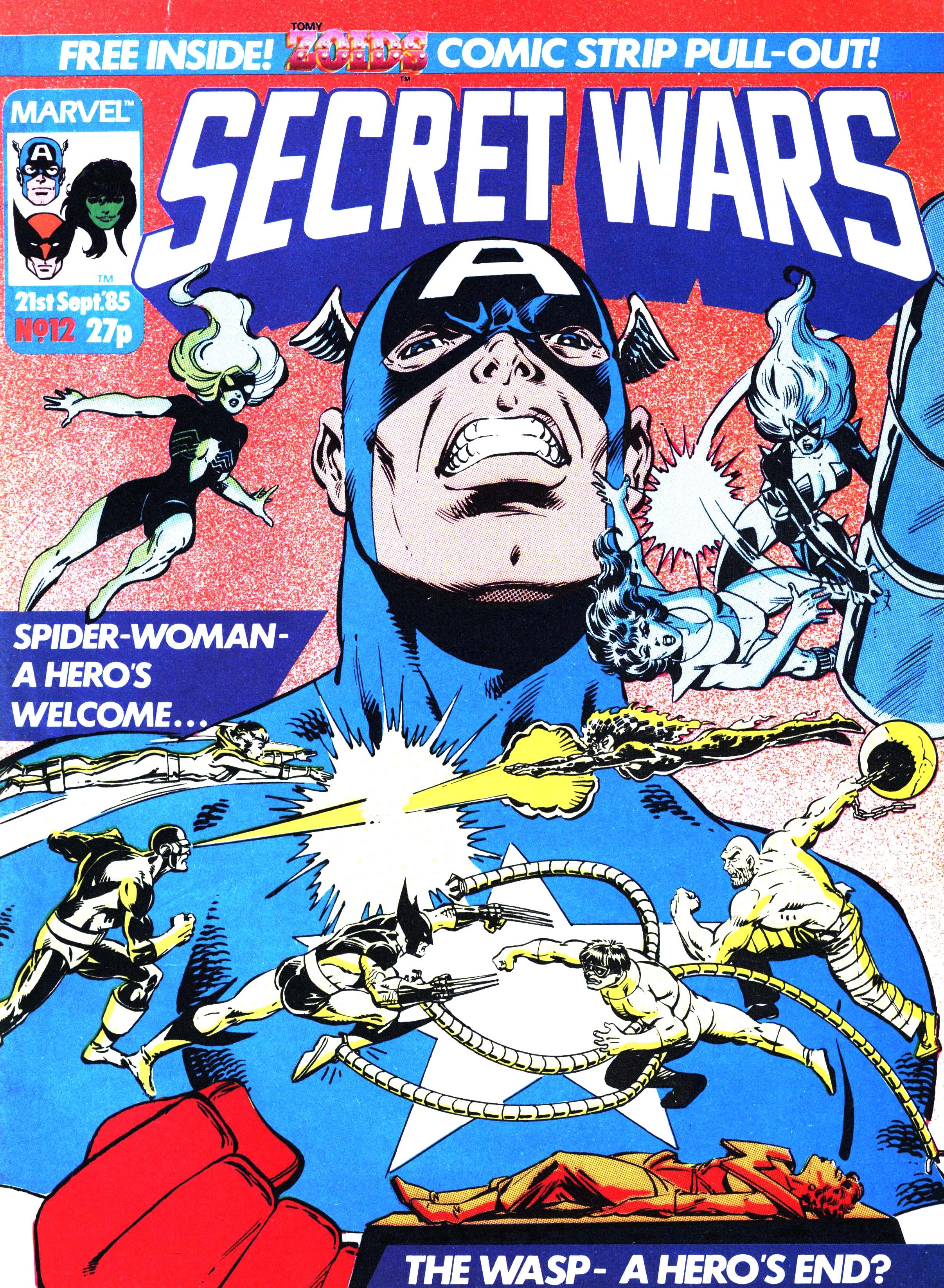 Read online Secret Wars (1985) comic -  Issue #12 - 1