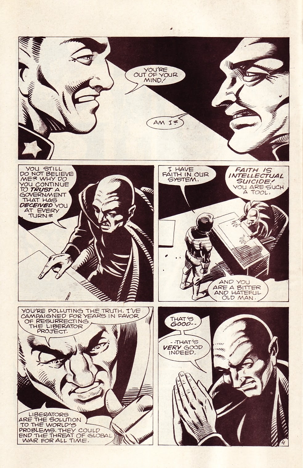 Read online Liberator (1987) comic -  Issue #6 - 6