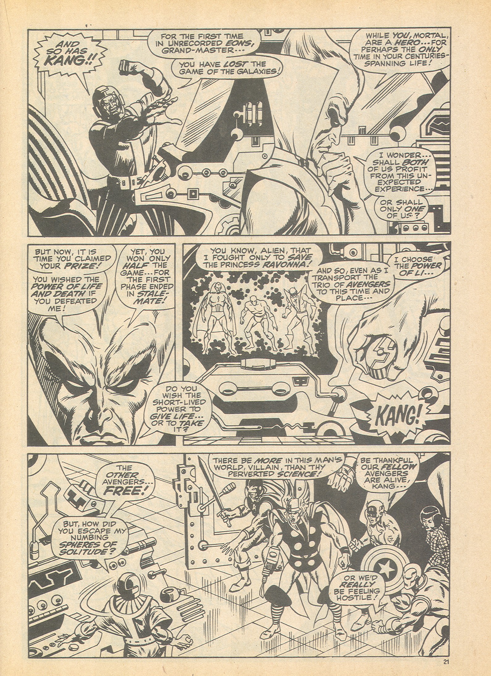 Read online The Avengers (1973) comic -  Issue #109 - 21