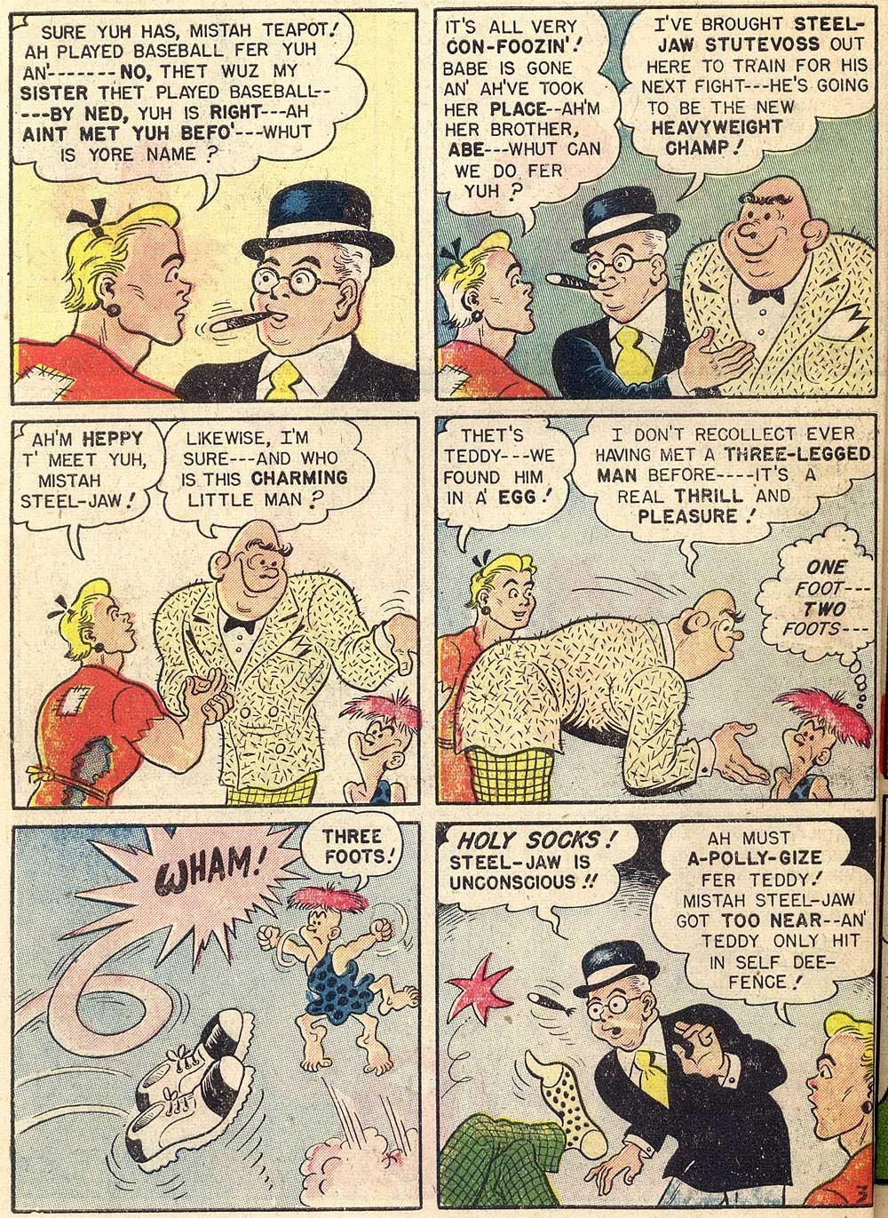 Read online Babe (1948) comic -  Issue #7 - 33