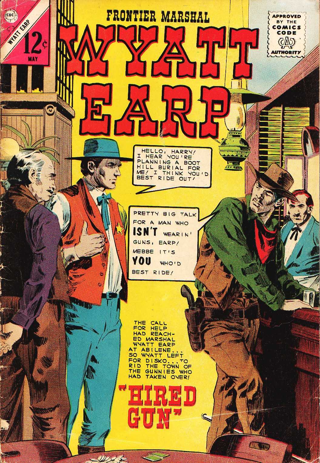 Read online Wyatt Earp Frontier Marshal comic -  Issue #53 - 1