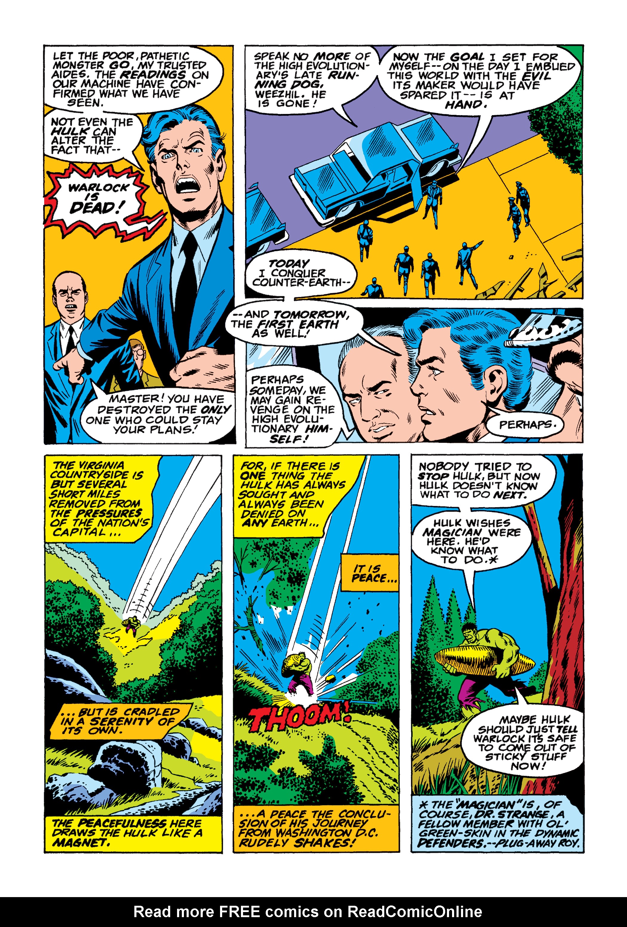 Read online Marvel Masterworks: Warlock comic -  Issue # TPB 1 (Part 3) - 63