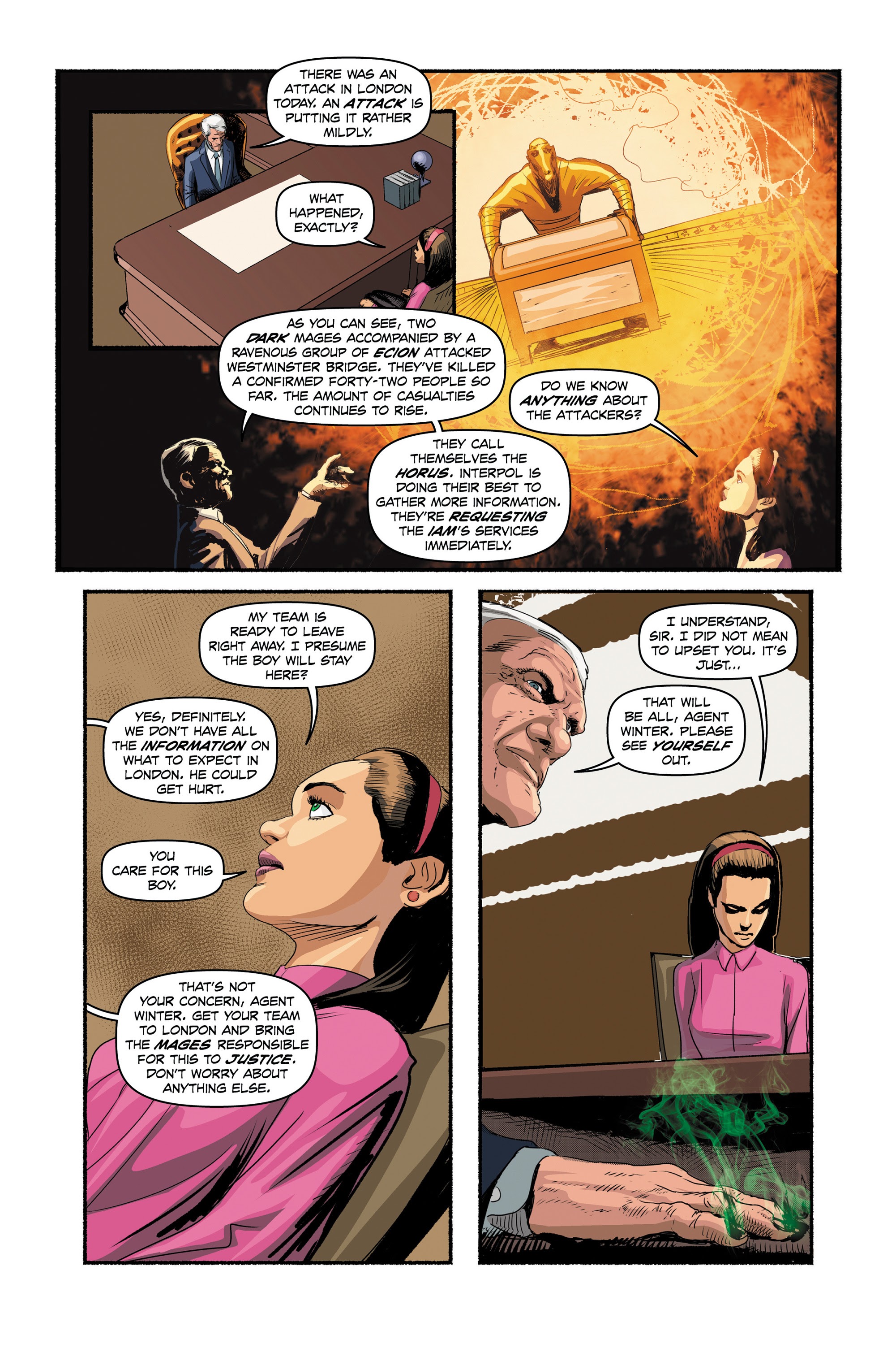 Read online The Agency (2014) comic -  Issue # TPB - 41