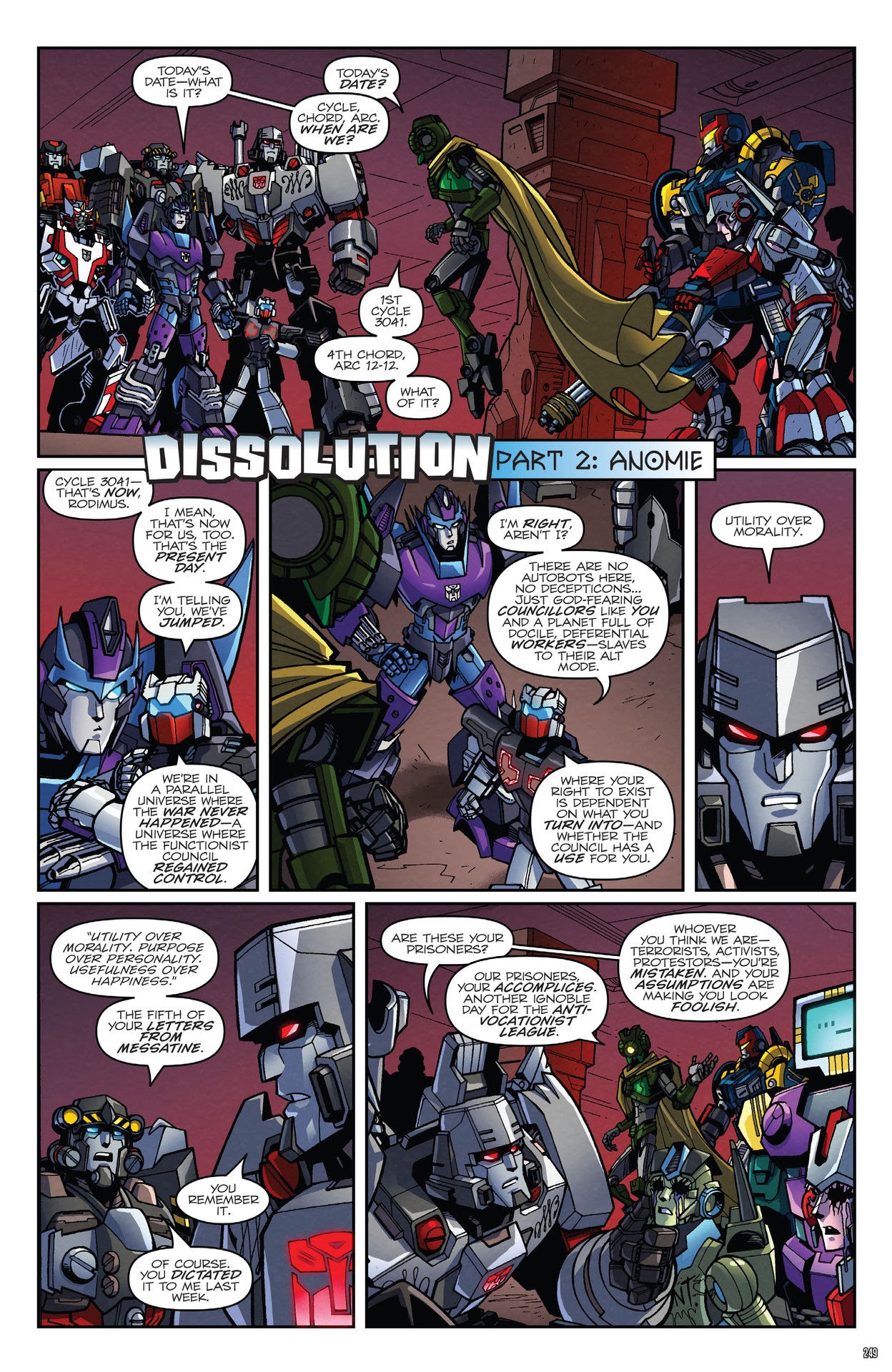 Read online Transformers: The IDW Collection Phase Three comic -  Issue # TPB 2 (Part 3) - 50