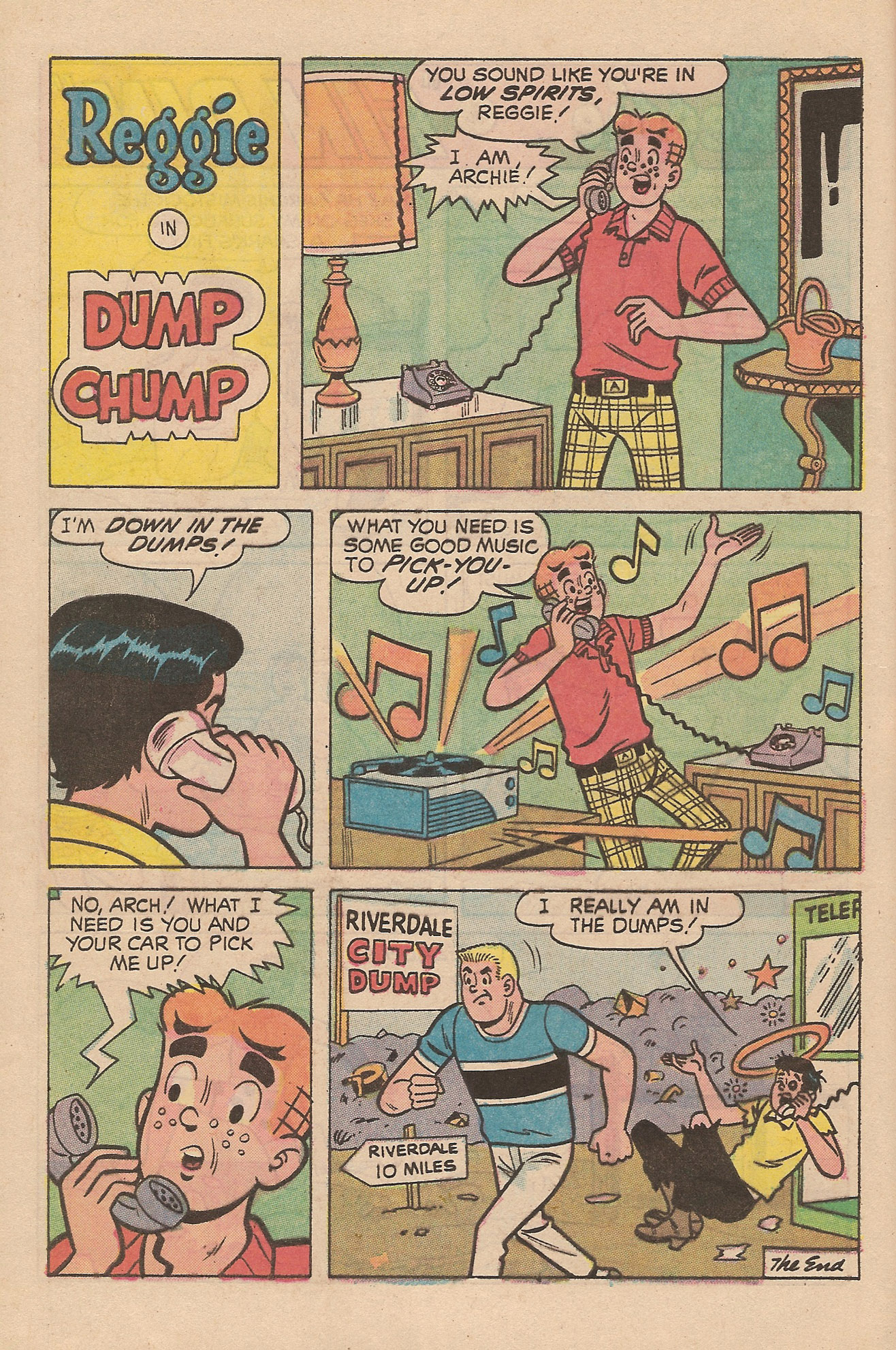 Read online Reggie's Wise Guy Jokes comic -  Issue #27 - 8