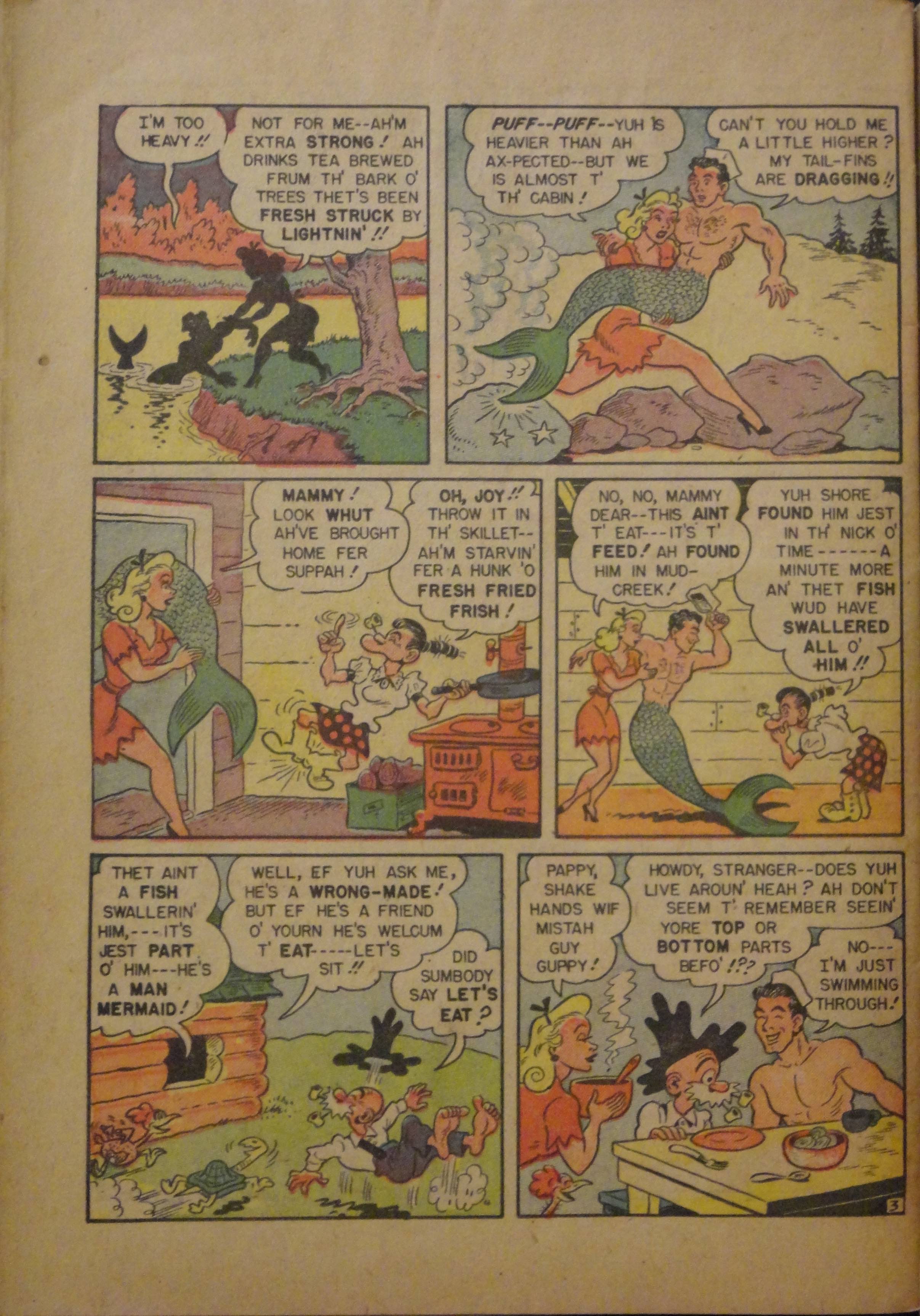 Read online Babe (1948) comic -  Issue #6 - 42