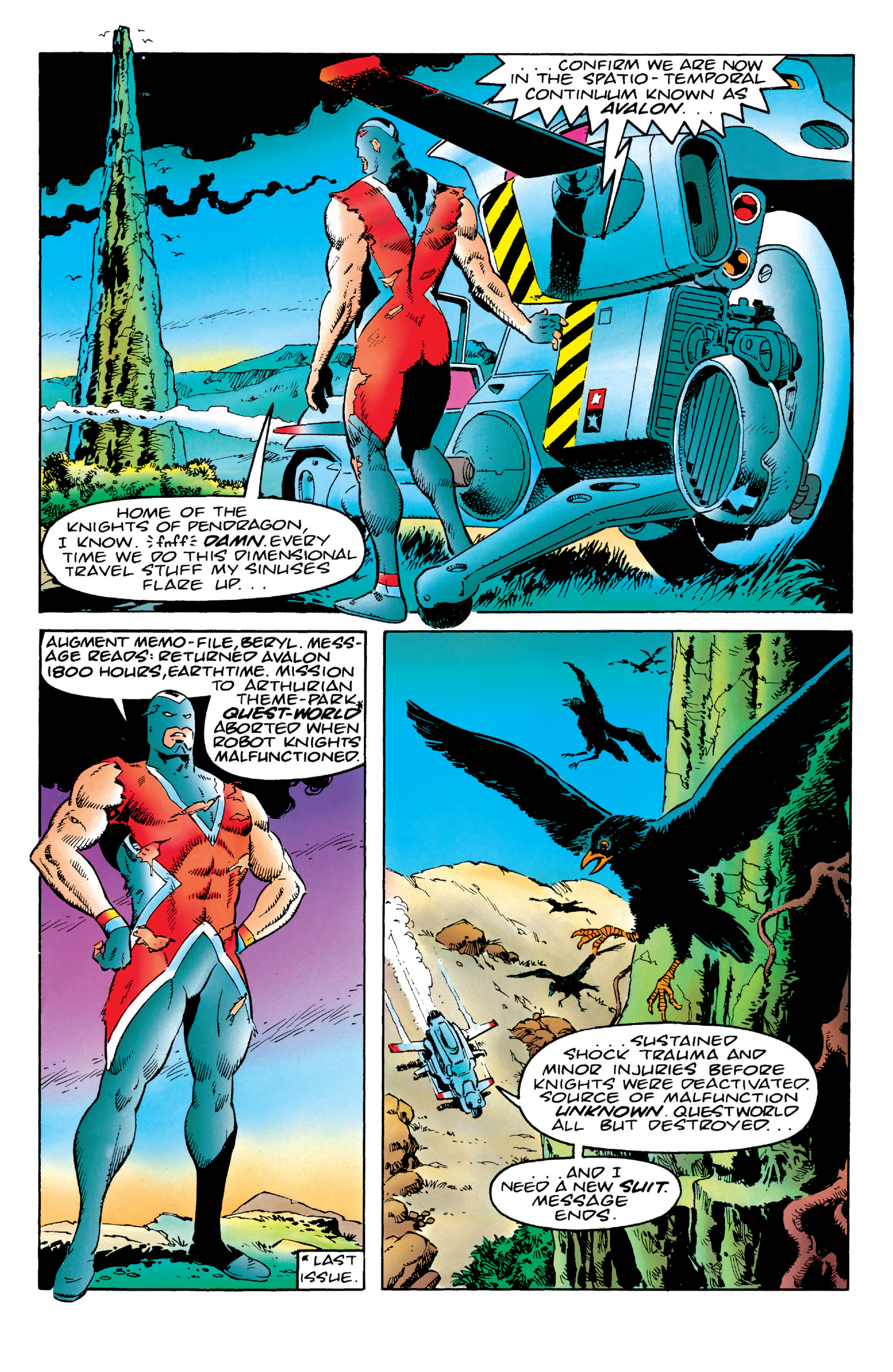 Read online Knights of Pendragon Omnibus comic -  Issue # TPB (Part 5) - 51