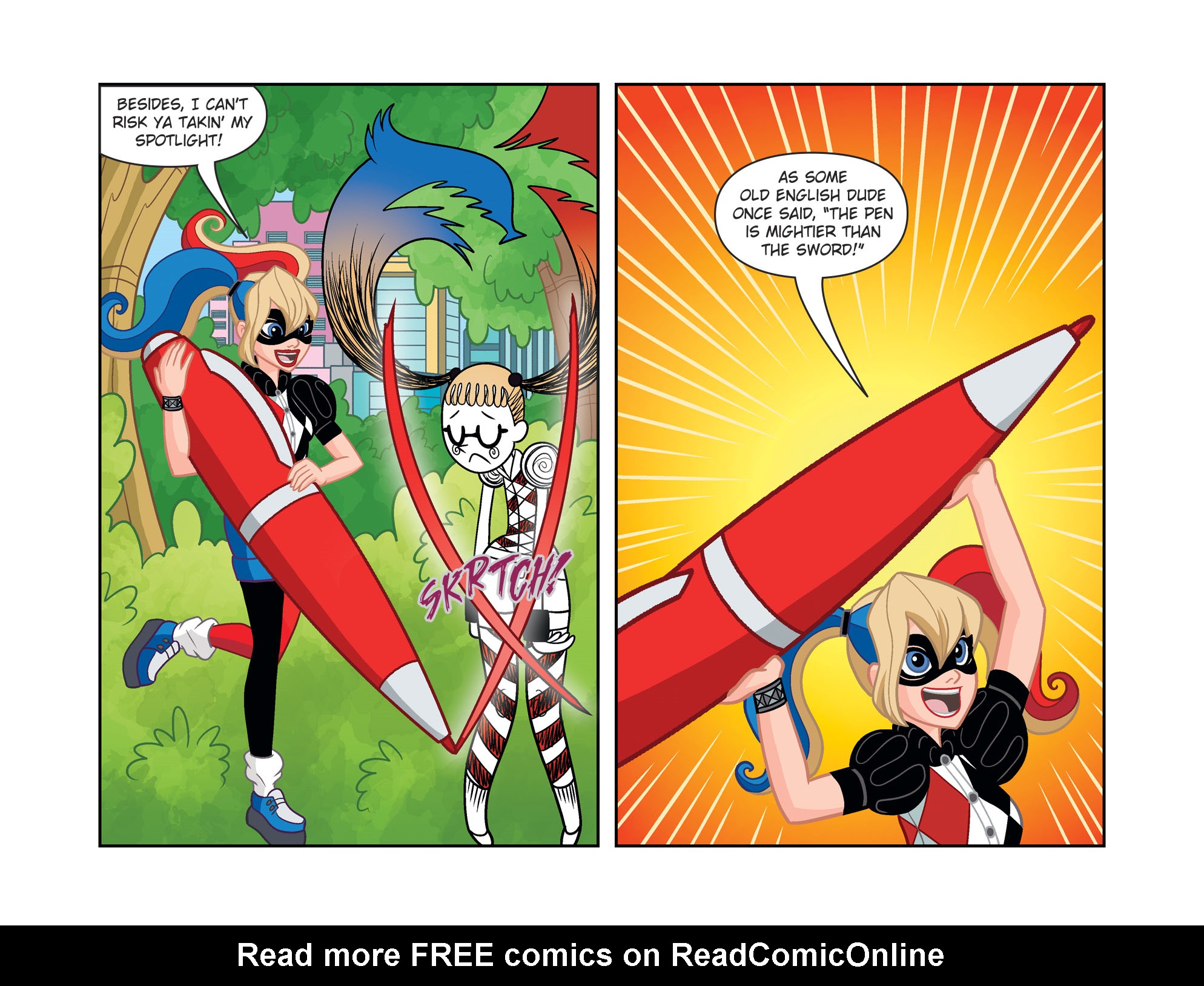 Read online DC Super Hero Girls: Out of the Bottle comic -  Issue #11 - 19