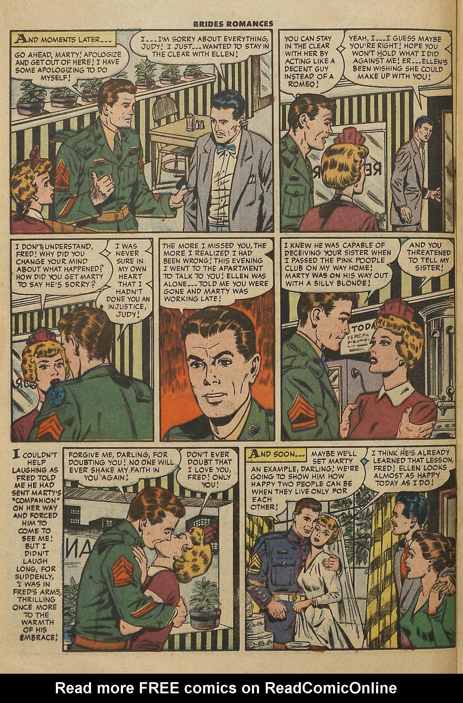 Read online Brides Romances comic -  Issue #7 - 24