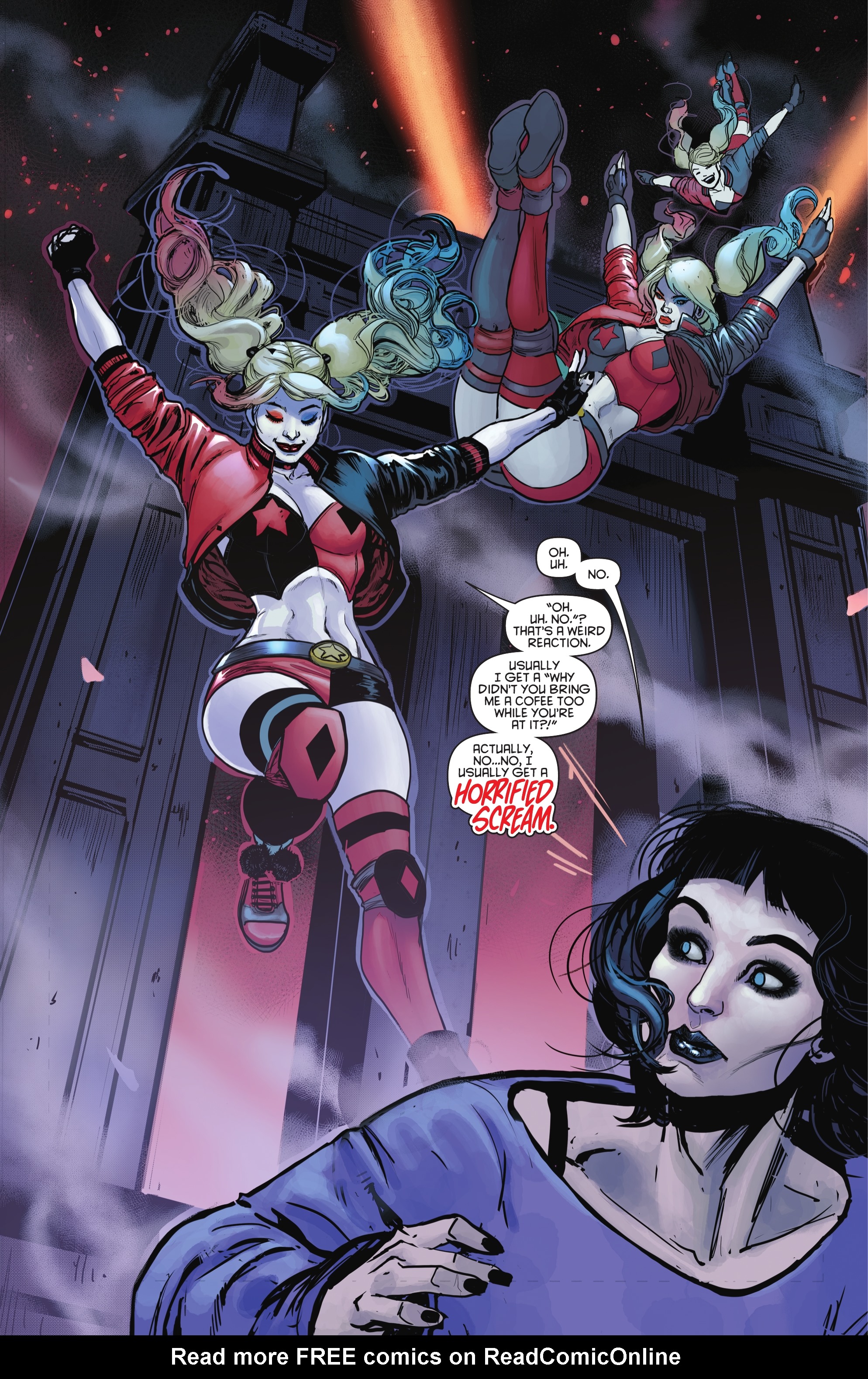 Read online Harley Quinn: The Arkham Asylum Files comic -  Issue #1 - 4