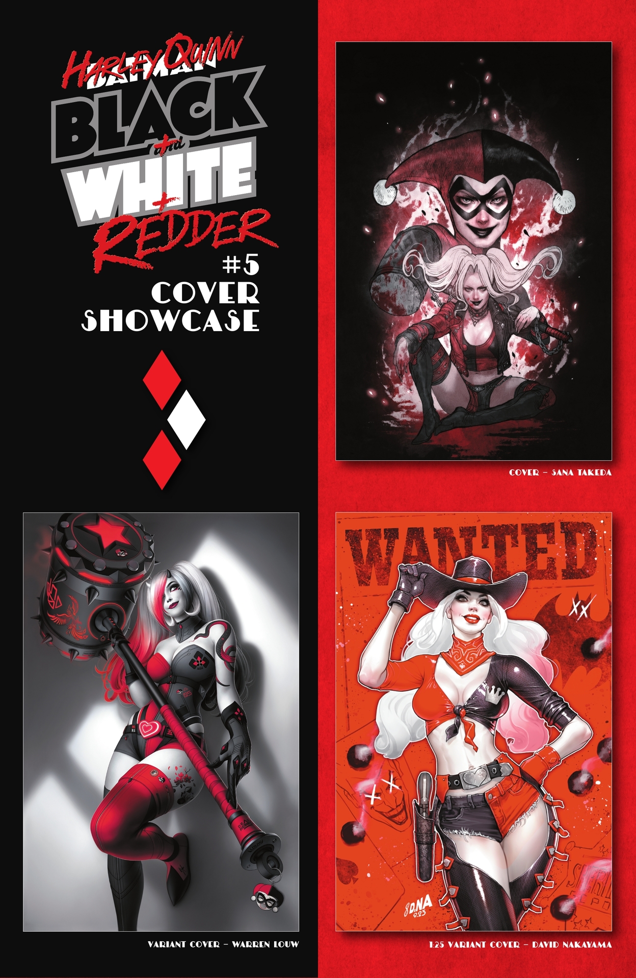 Read online Harley Quinn: Black   White   Redder comic -  Issue #5 - 39