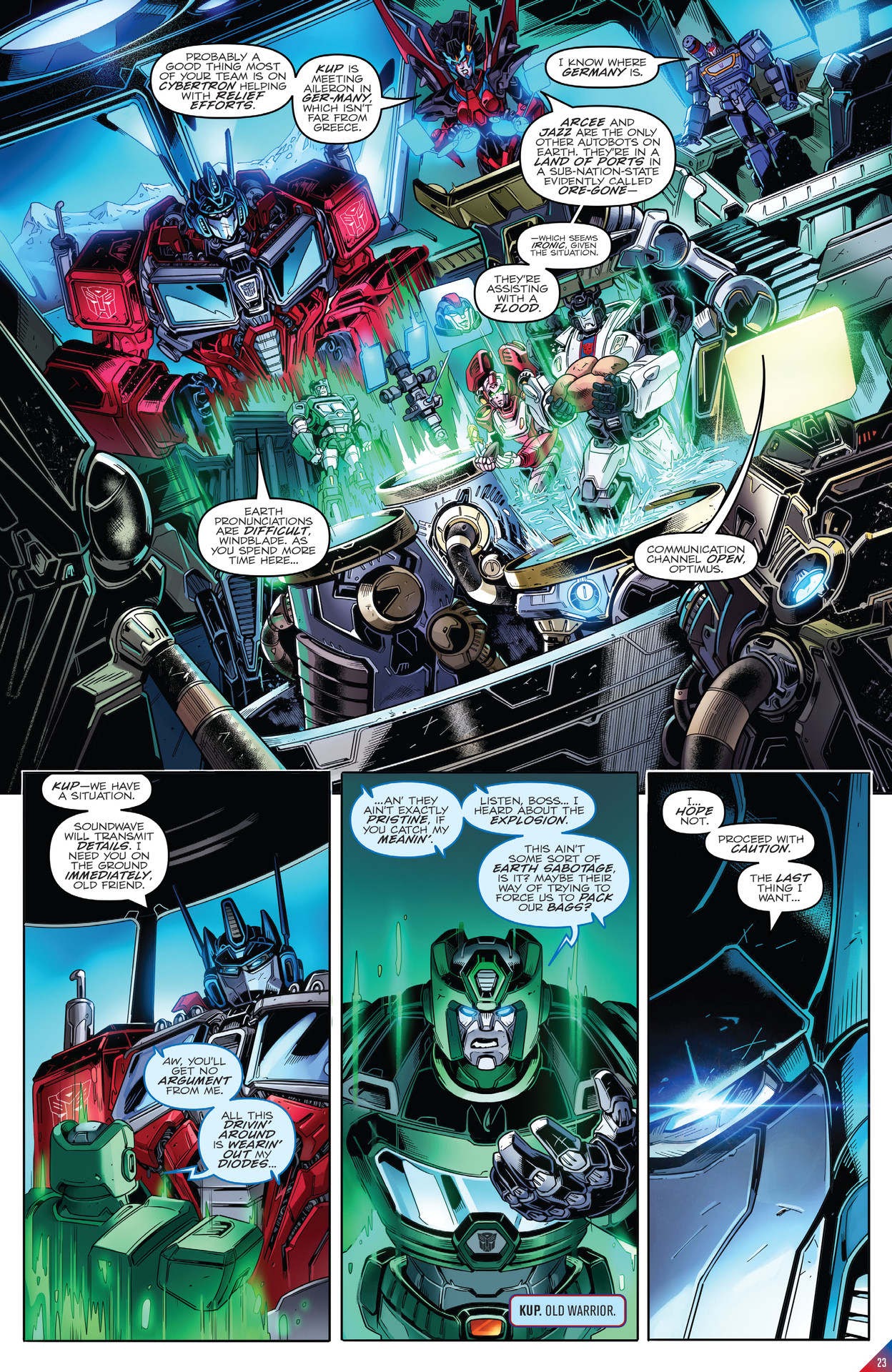 Read online Transformers: The IDW Collection Phase Three comic -  Issue # TPB 1 (Part 1) - 23