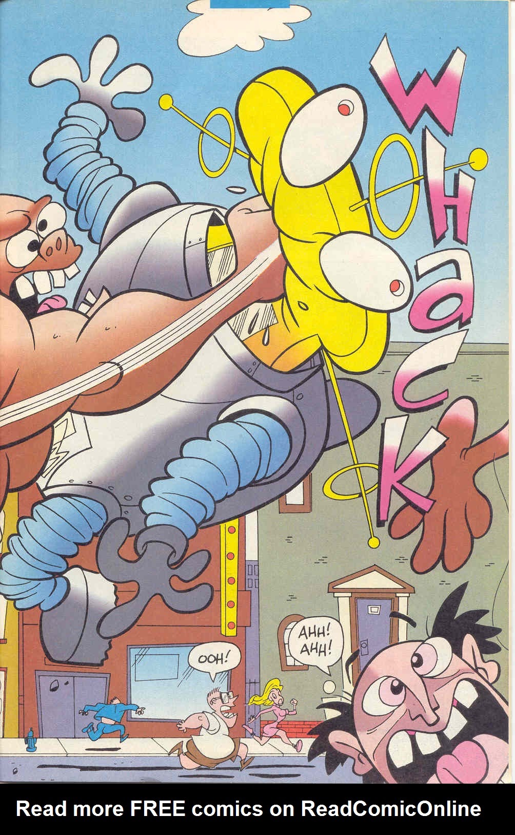 Read online Ren & Stimpy Show Special Powdered Toastman comic -  Issue # Full - 42