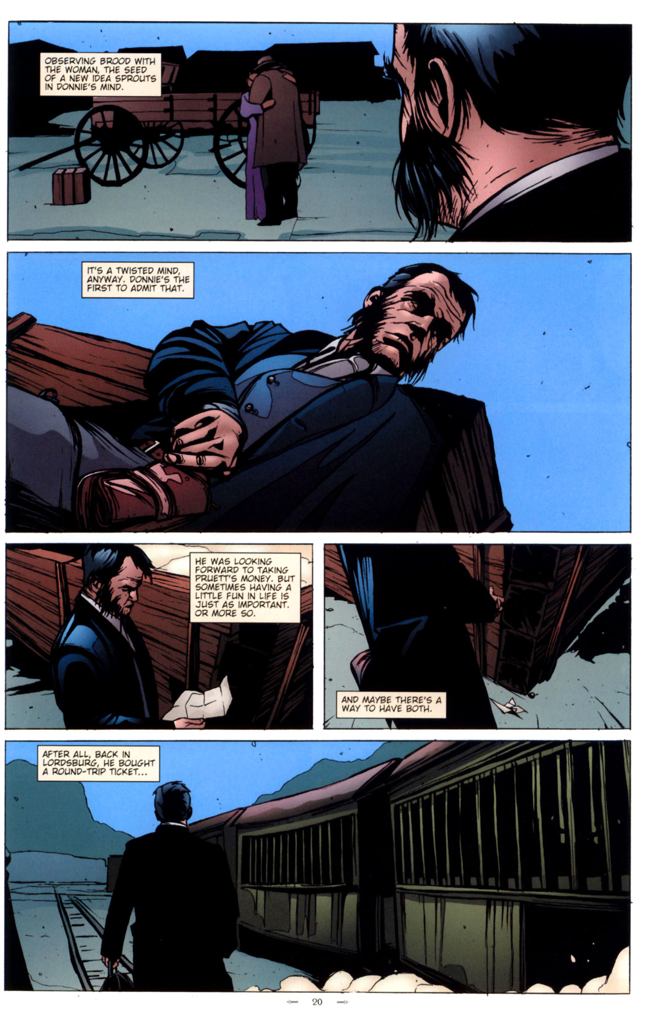 Read online Desperadoes: Banners of Gold comic -  Issue #4 - 22