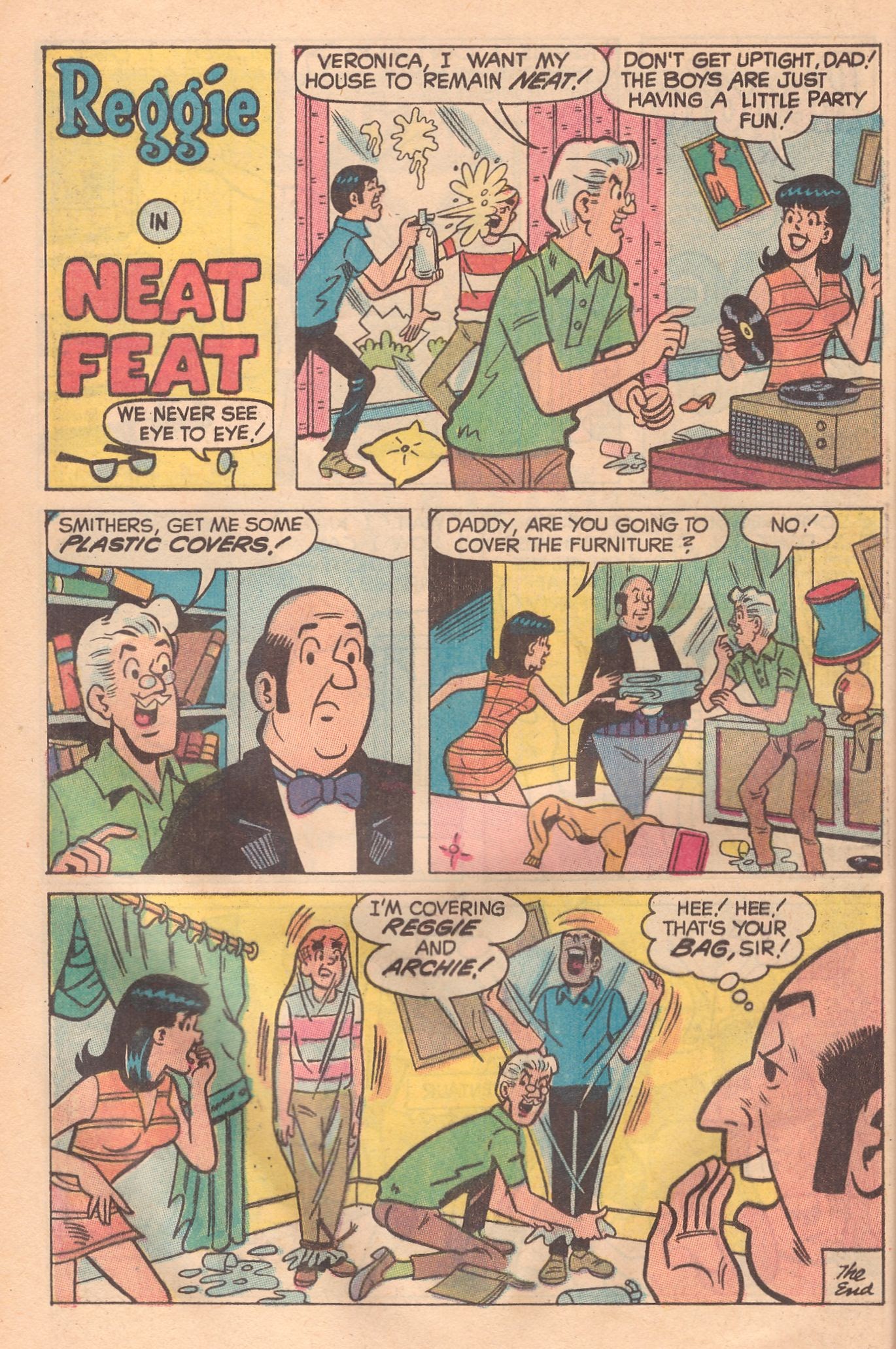 Read online Reggie's Wise Guy Jokes comic -  Issue #10 - 22