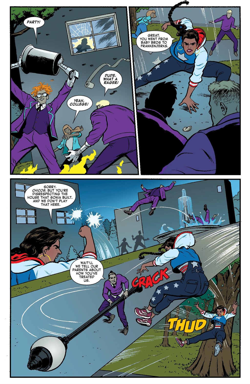 Read online Marvel-Verse (2020) comic -  Issue # America Chavez - 76