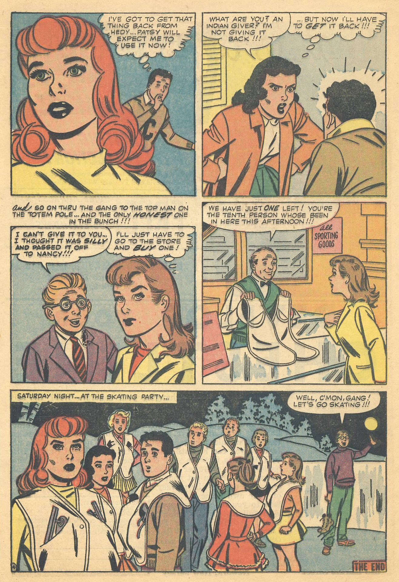 Read online Patsy and Hedy comic -  Issue #51 - 20
