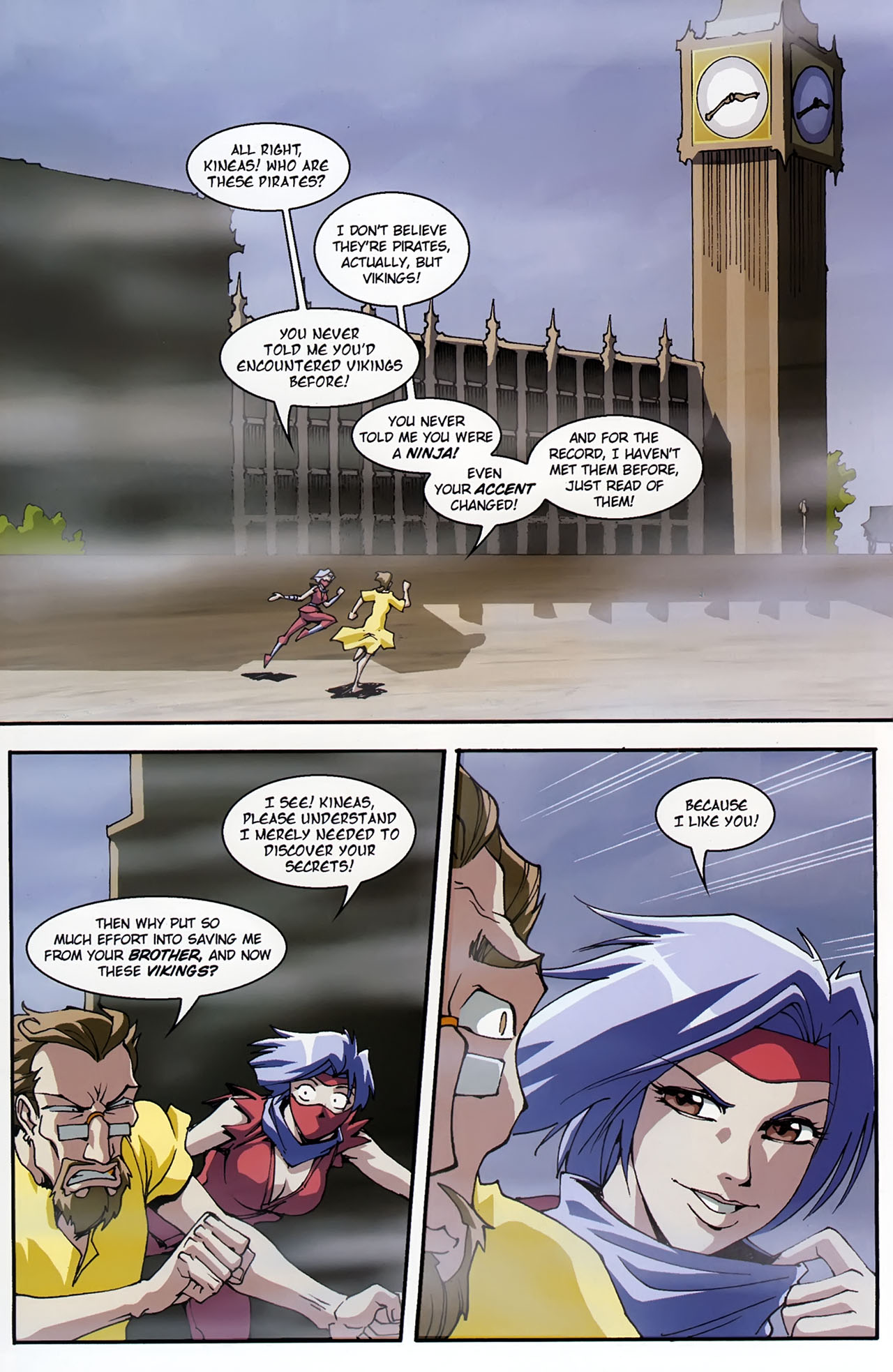Read online Pirates vs. Ninjas II comic -  Issue #5 - 15