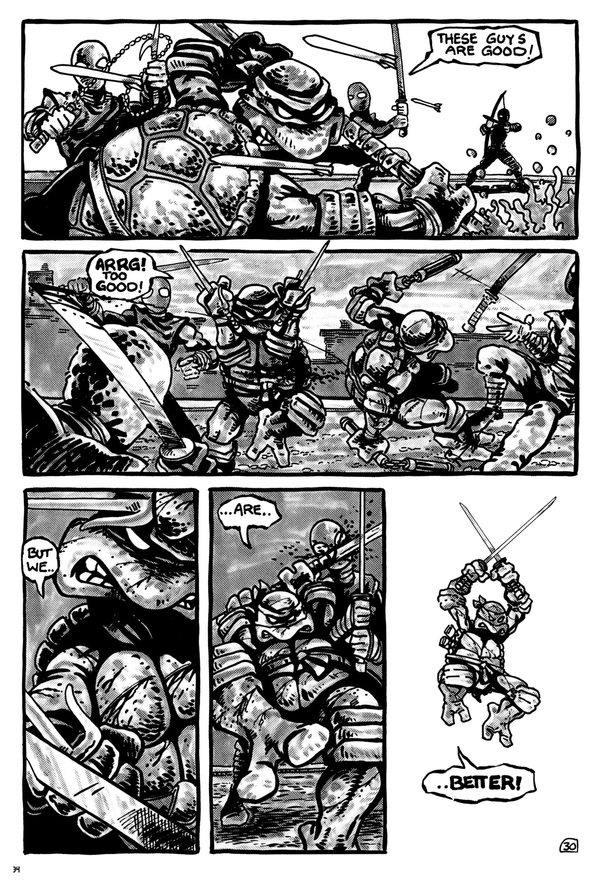 Read online Teenage Mutant Ninja Turtles: The Ultimate Collection comic -  Issue # TPB 1 (Part 1) - 33