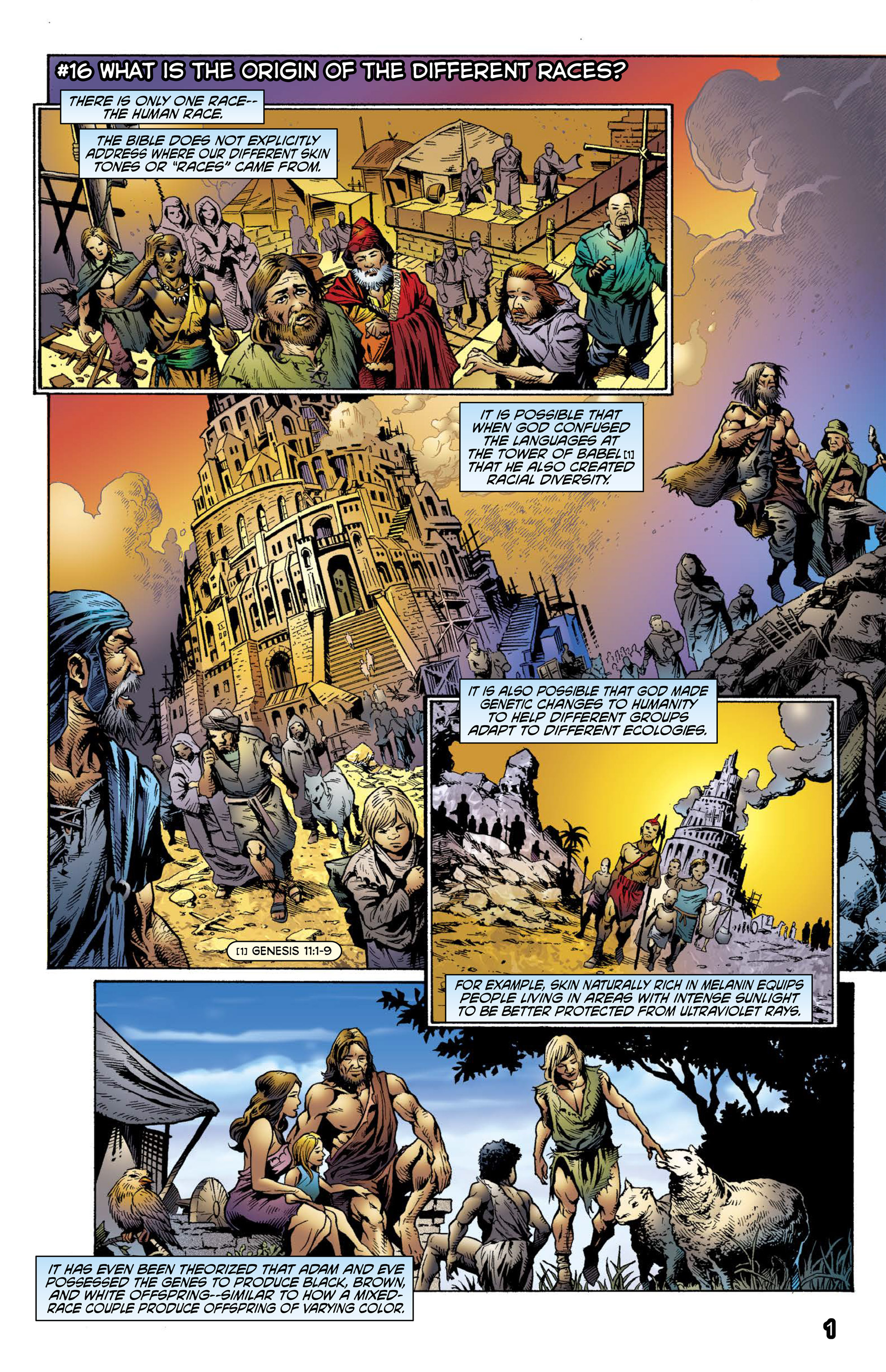 Read online 101 Questions About the Bible and Christianity comic -  Issue #5 - 3