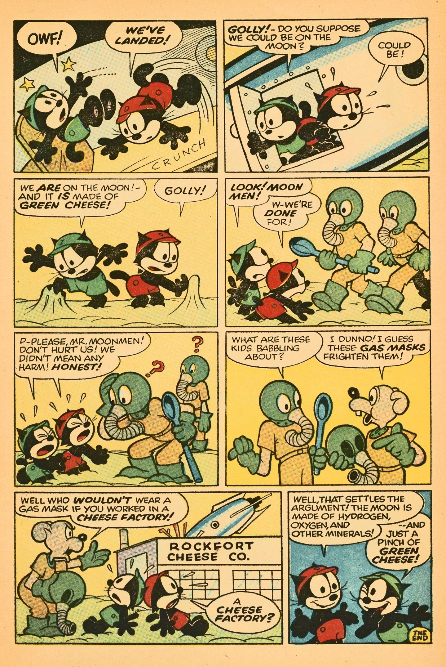 Read online Felix the Cat (1955) comic -  Issue #110 - 32