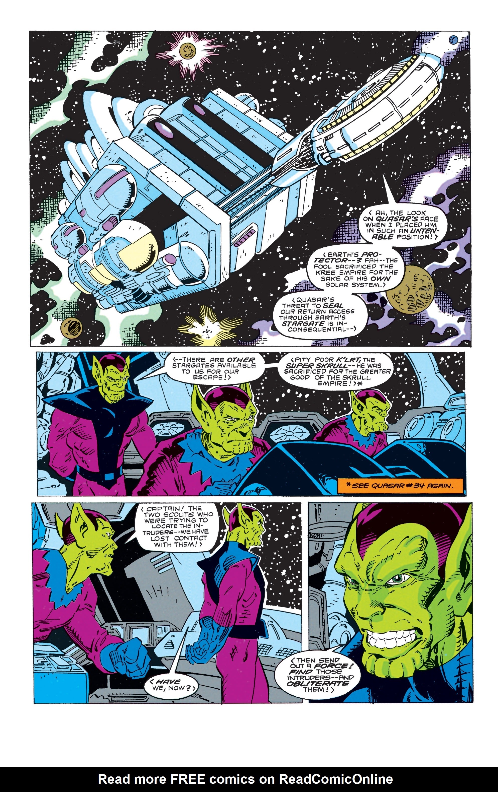 Read online Avengers Epic Collection: Operation Galactic Storm comic -  Issue # TPB (Part 4) - 84