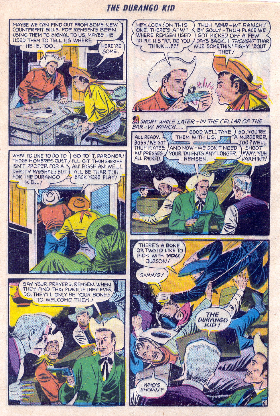 Read online Charles Starrett as The Durango Kid comic -  Issue #25 - 15