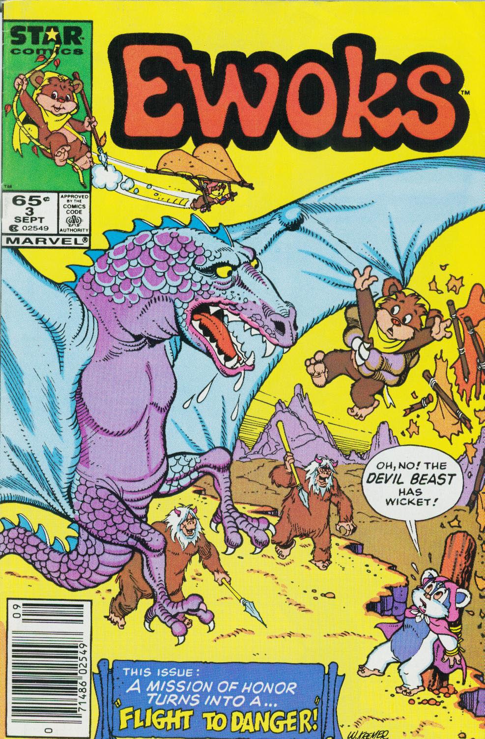 Read online Ewoks (1987) comic -  Issue #3 - 1