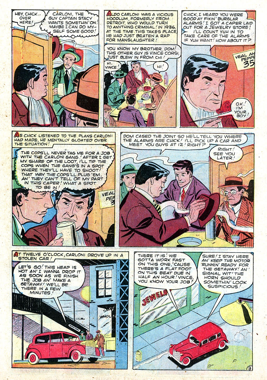 Read online Crime Cases Comics (1951) comic -  Issue #5 - 22