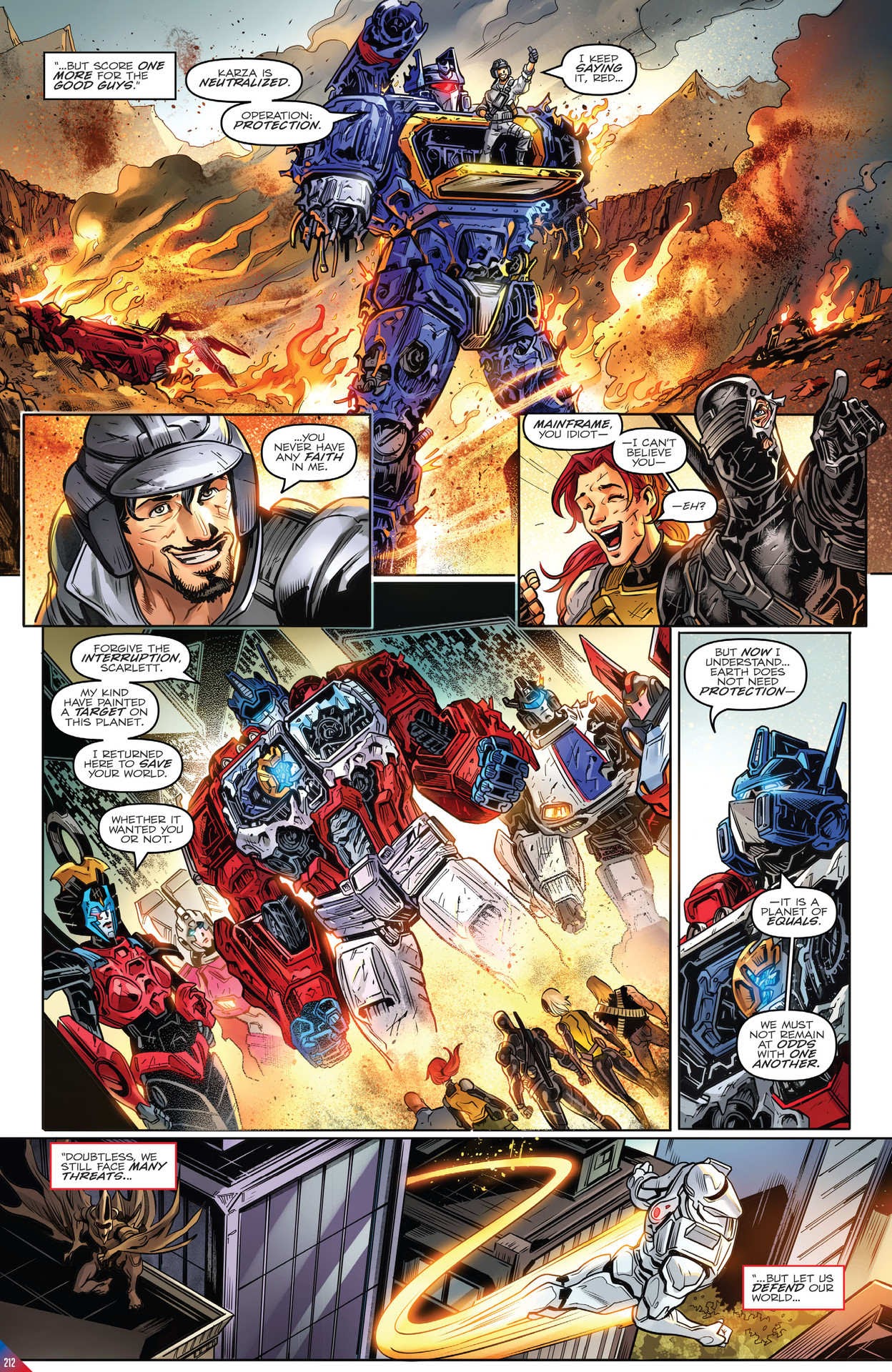Read online Transformers: The IDW Collection Phase Three comic -  Issue # TPB 1 (Part 3) - 8