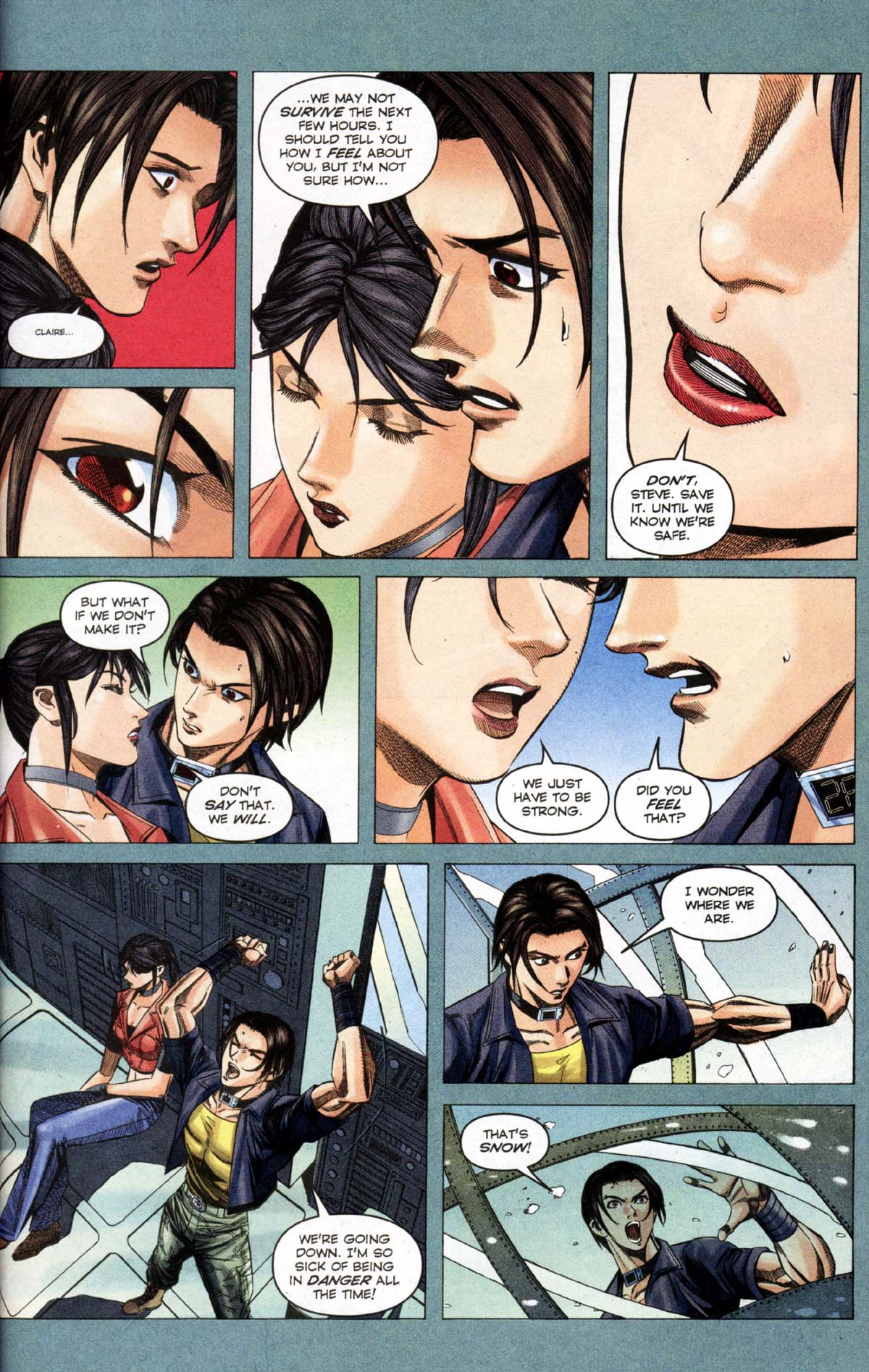 Read online Resident Evil Code: Veronica comic -  Issue #2 - 118