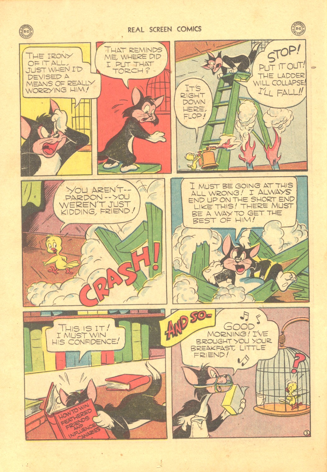 Read online Real Screen Comics comic -  Issue #7 - 36